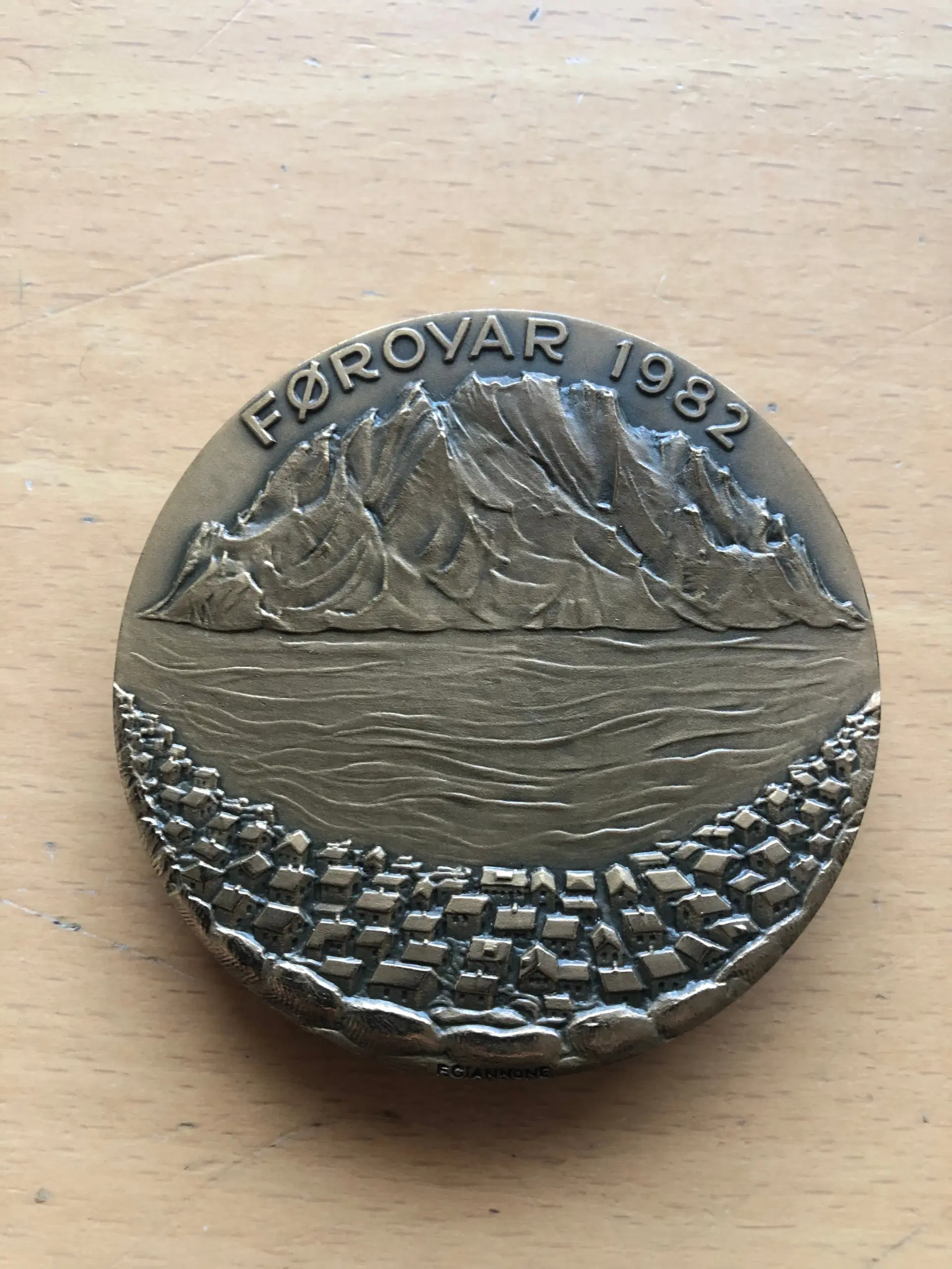 Medalje Færøerne 1982