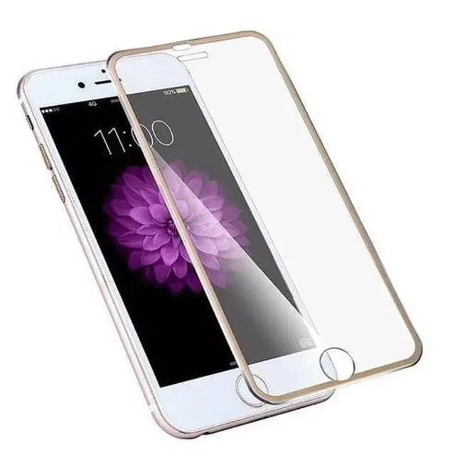 3D Guld Full size panserglas til iPhone 5 5s SE 6