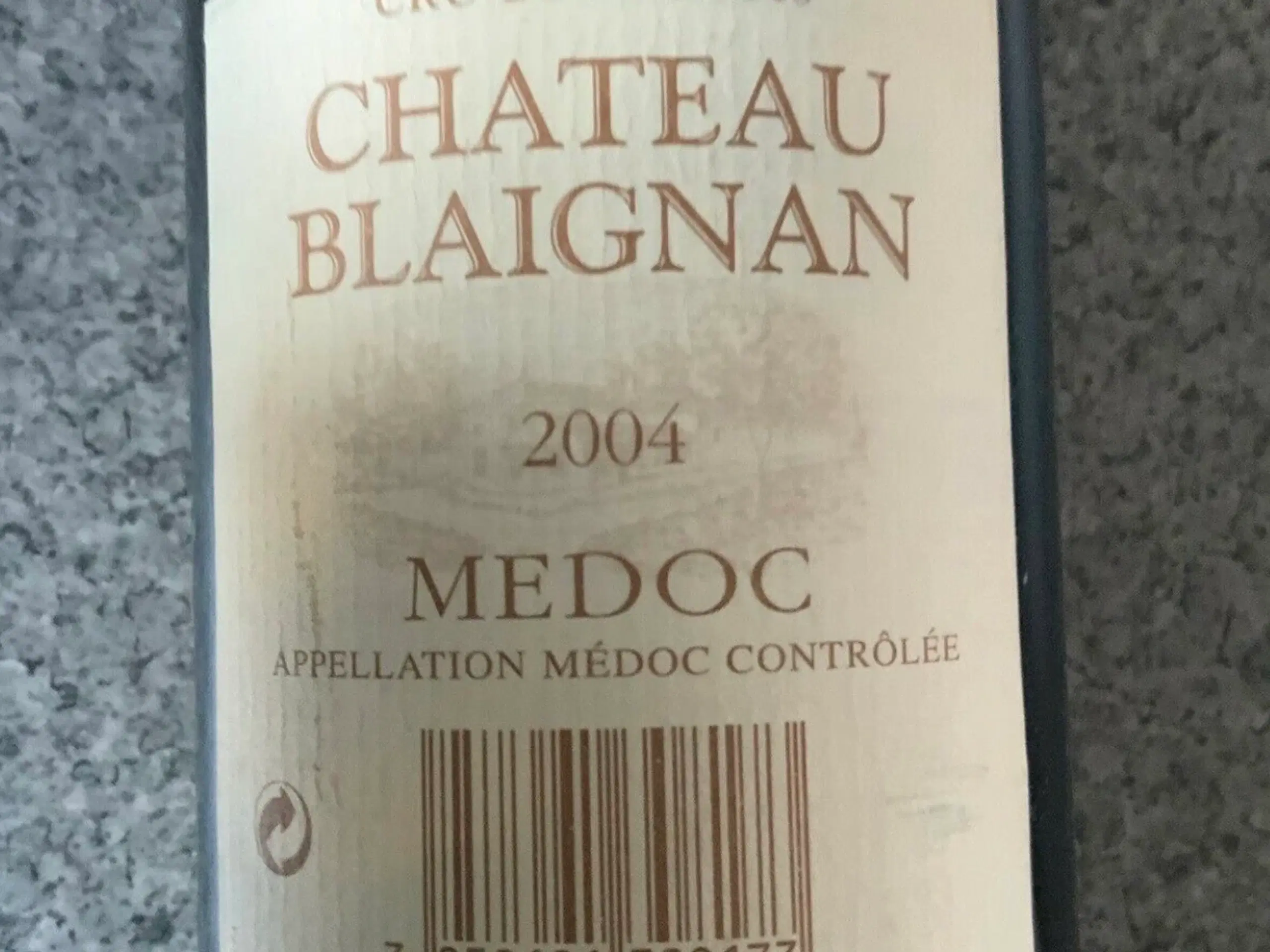 Rødvin 2004 Medoc Chateau Blaignan