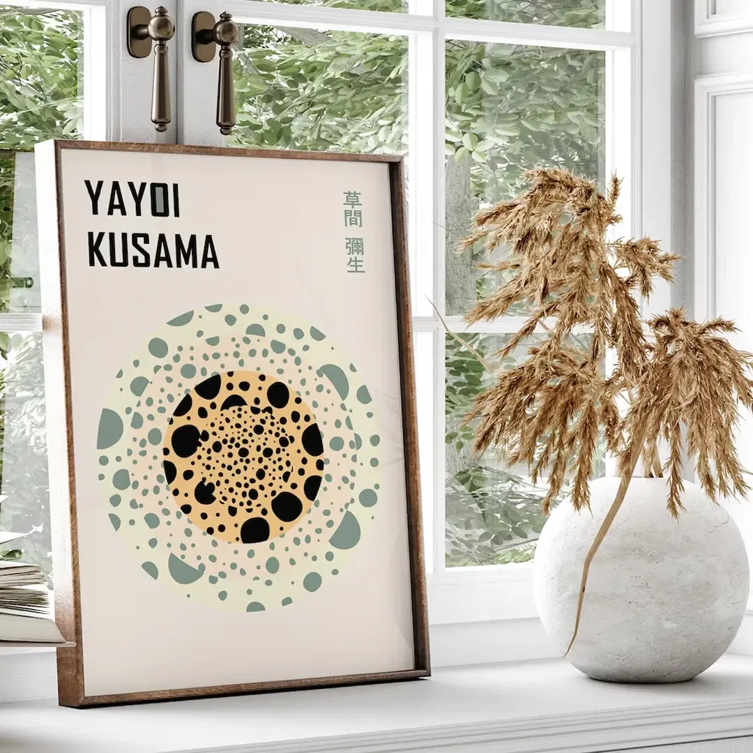Yayoi Kusama japanske plakater - 15% ekstra rabat