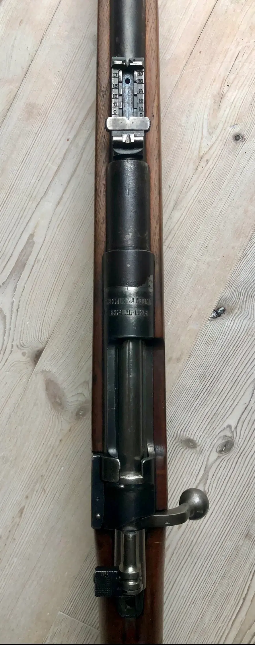 Belgisk mauser model M1889 kavaleri karabin