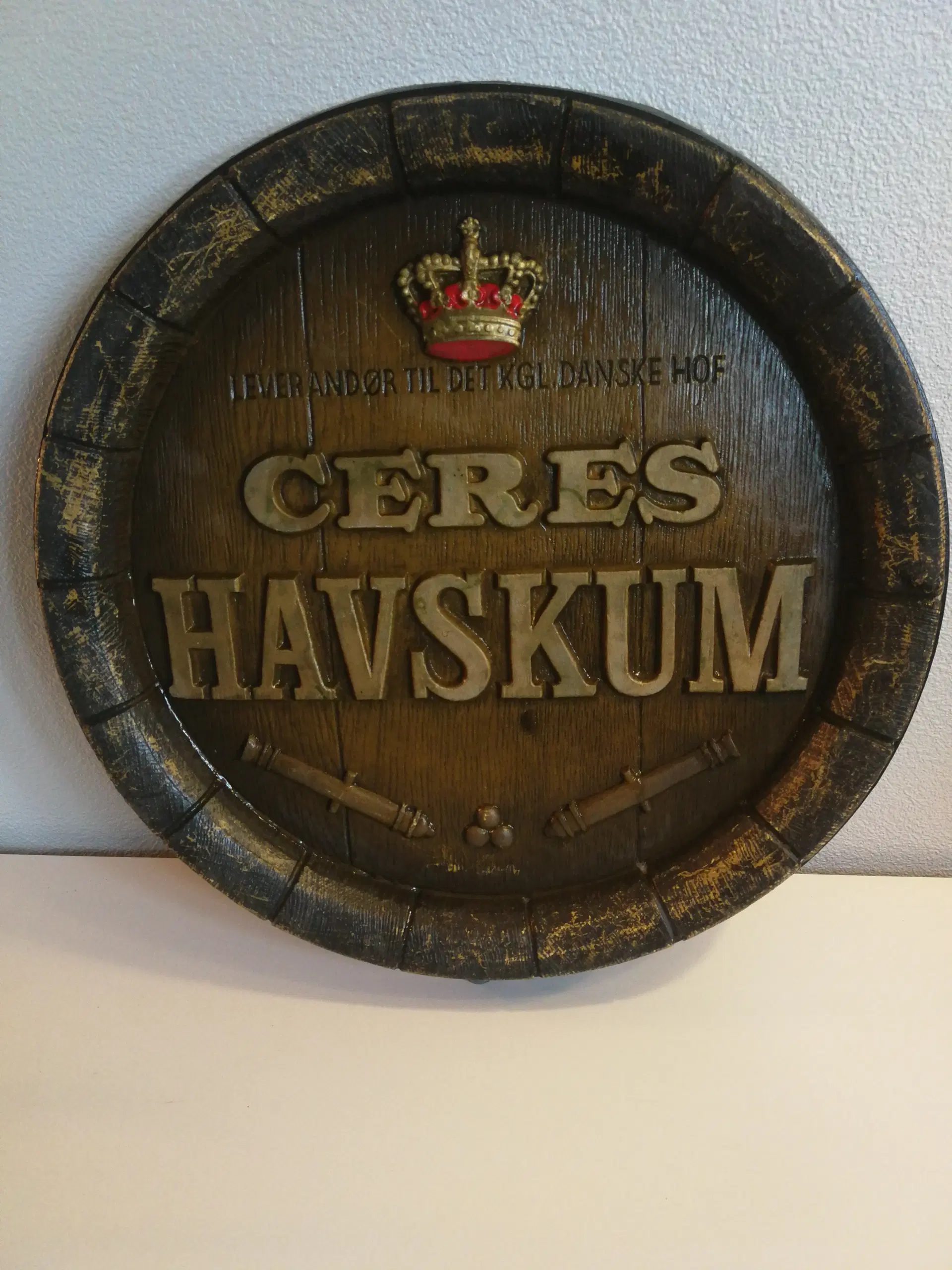 Ceres Havskum glasfiberskilt