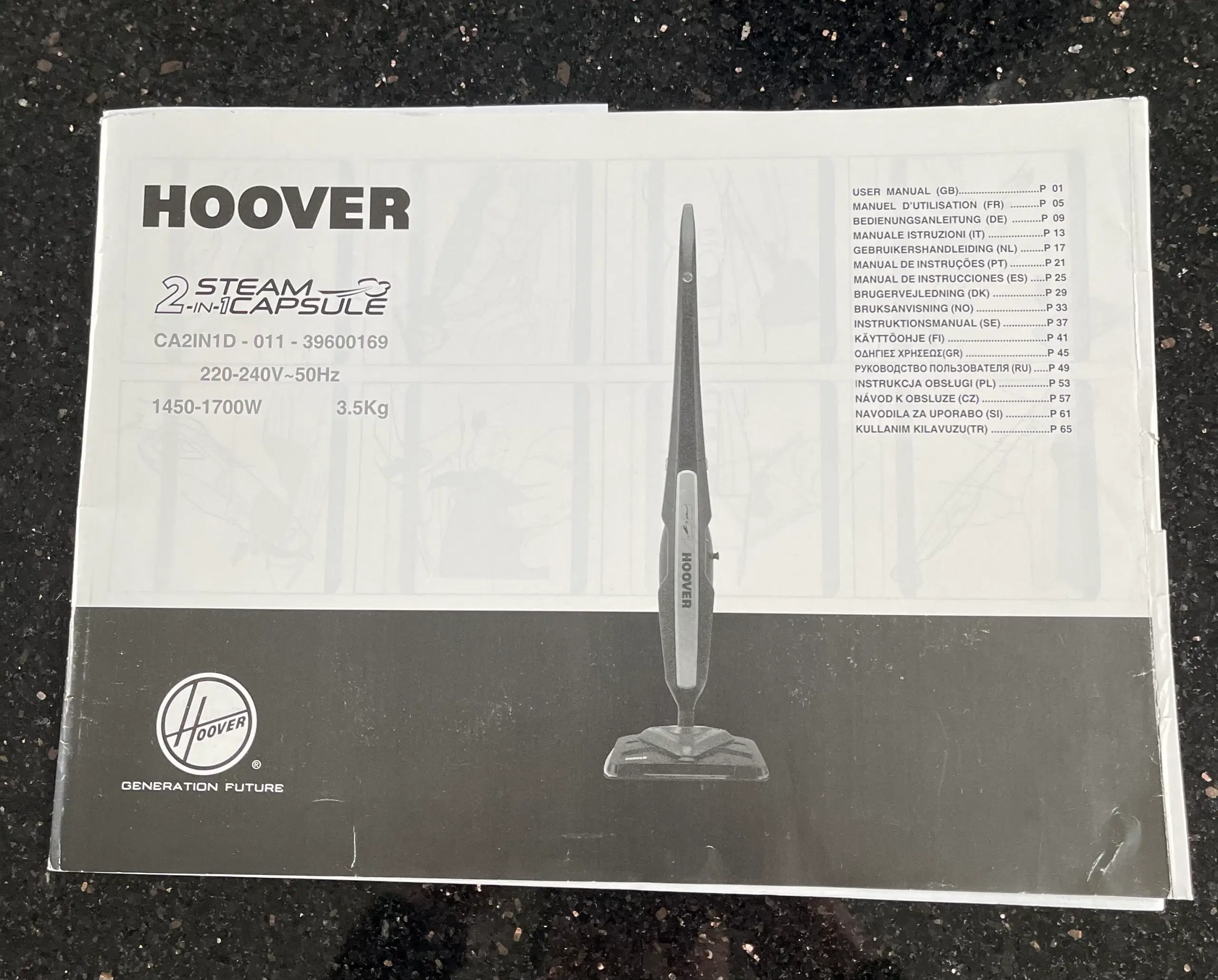 Hoover 2 i 1 damper