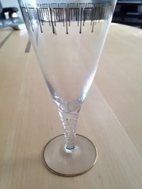 6 stk Champagneglas