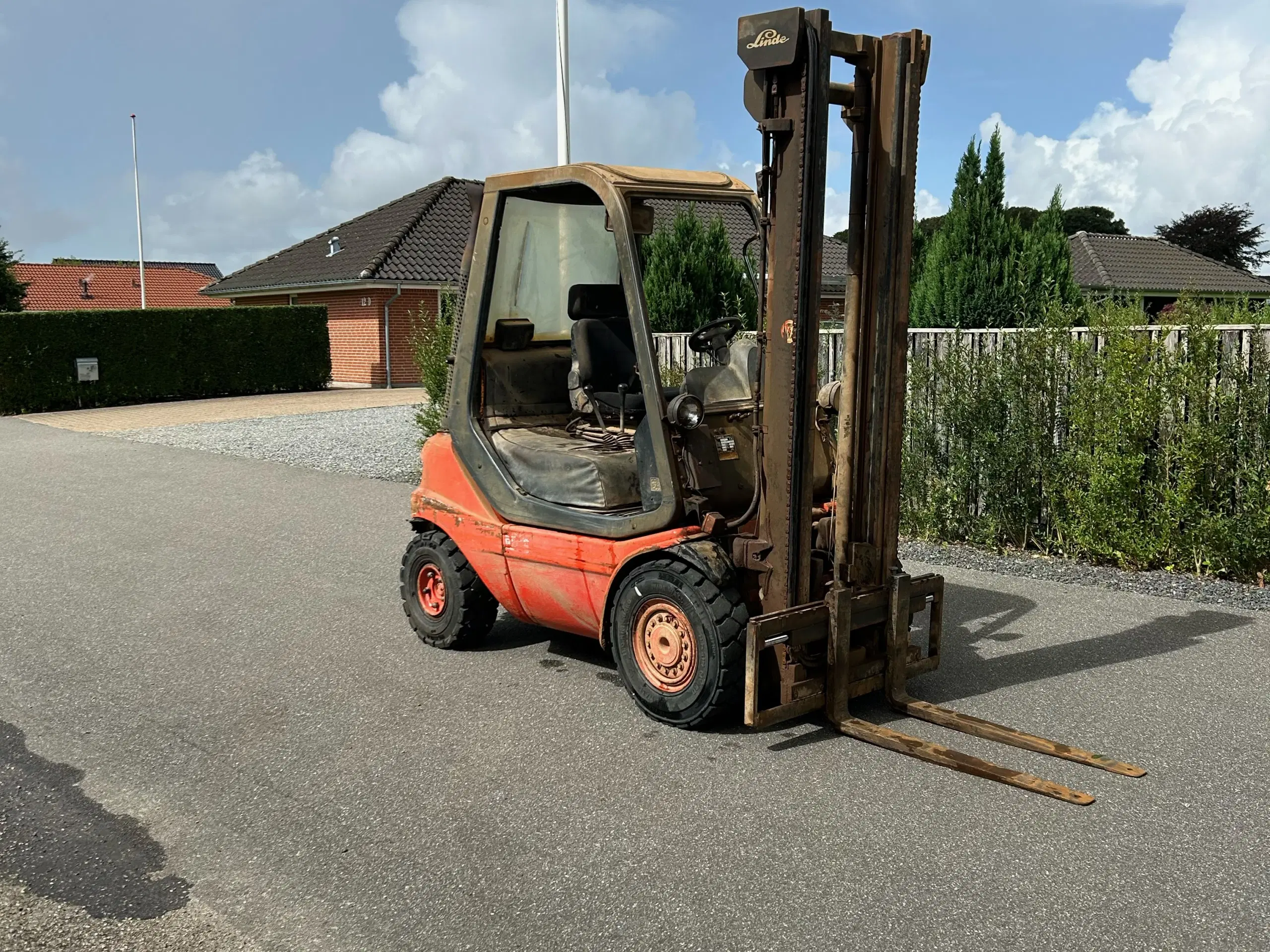 Linde Gaffeltruck