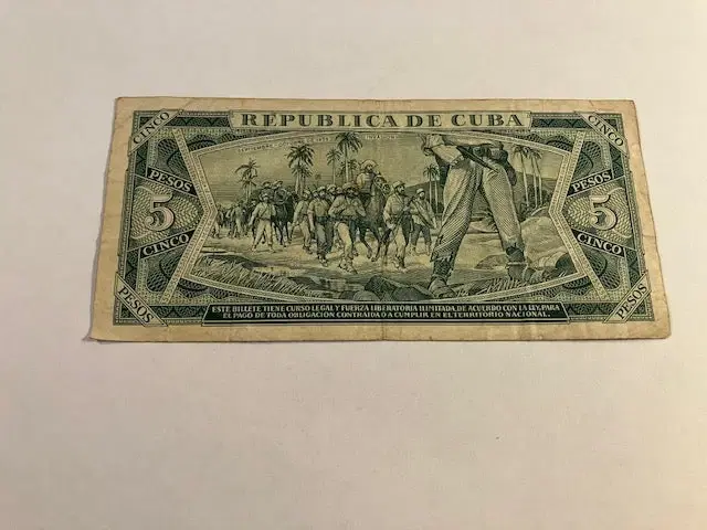 5 Pesos 1968 Cuba