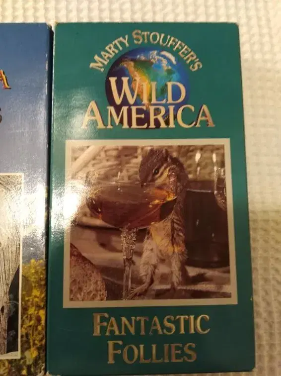 VHS Marty Stouffers WILD AMERICA (DK)