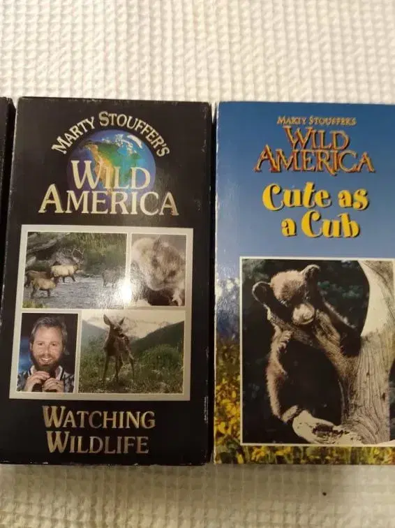 VHS Marty Stouffers WILD AMERICA (DK)