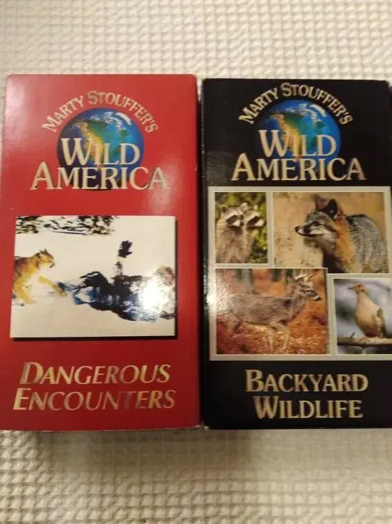 VHS Marty Stouffers WILD AMERICA (DK)