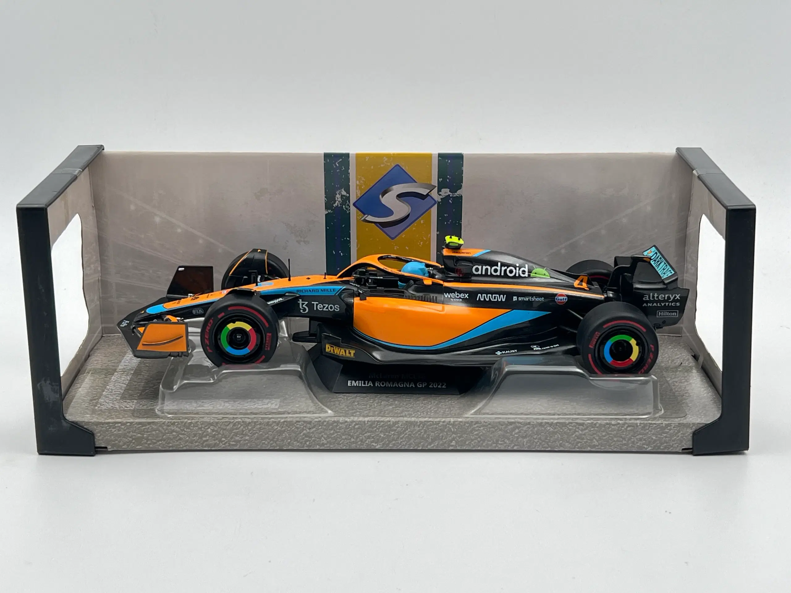 2022 McLaren Mercedes MCL36 #4 - 1:18  Driver: Lan