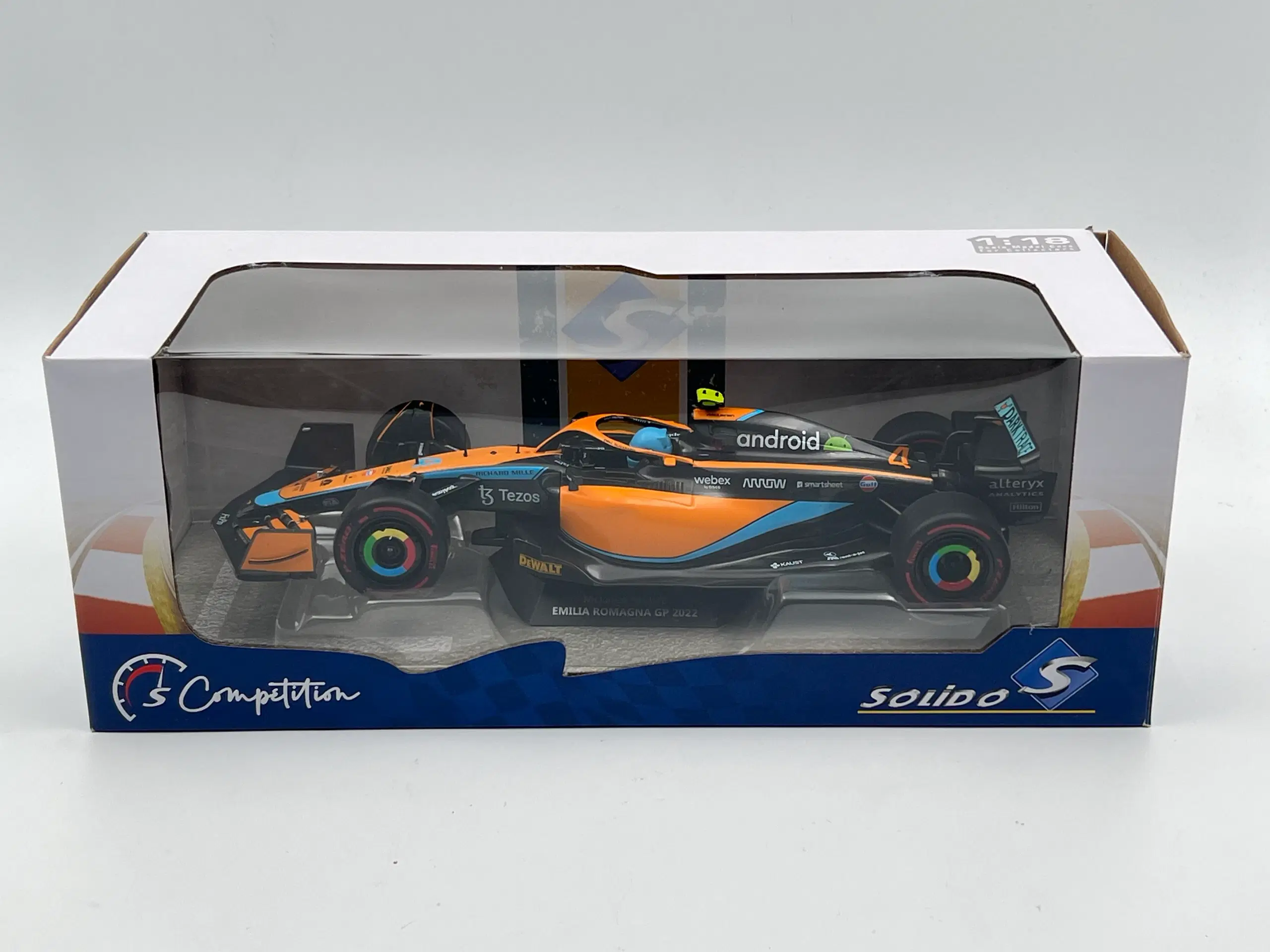 2022 McLaren Mercedes MCL36 #4 - 1:18  Driver: Lan