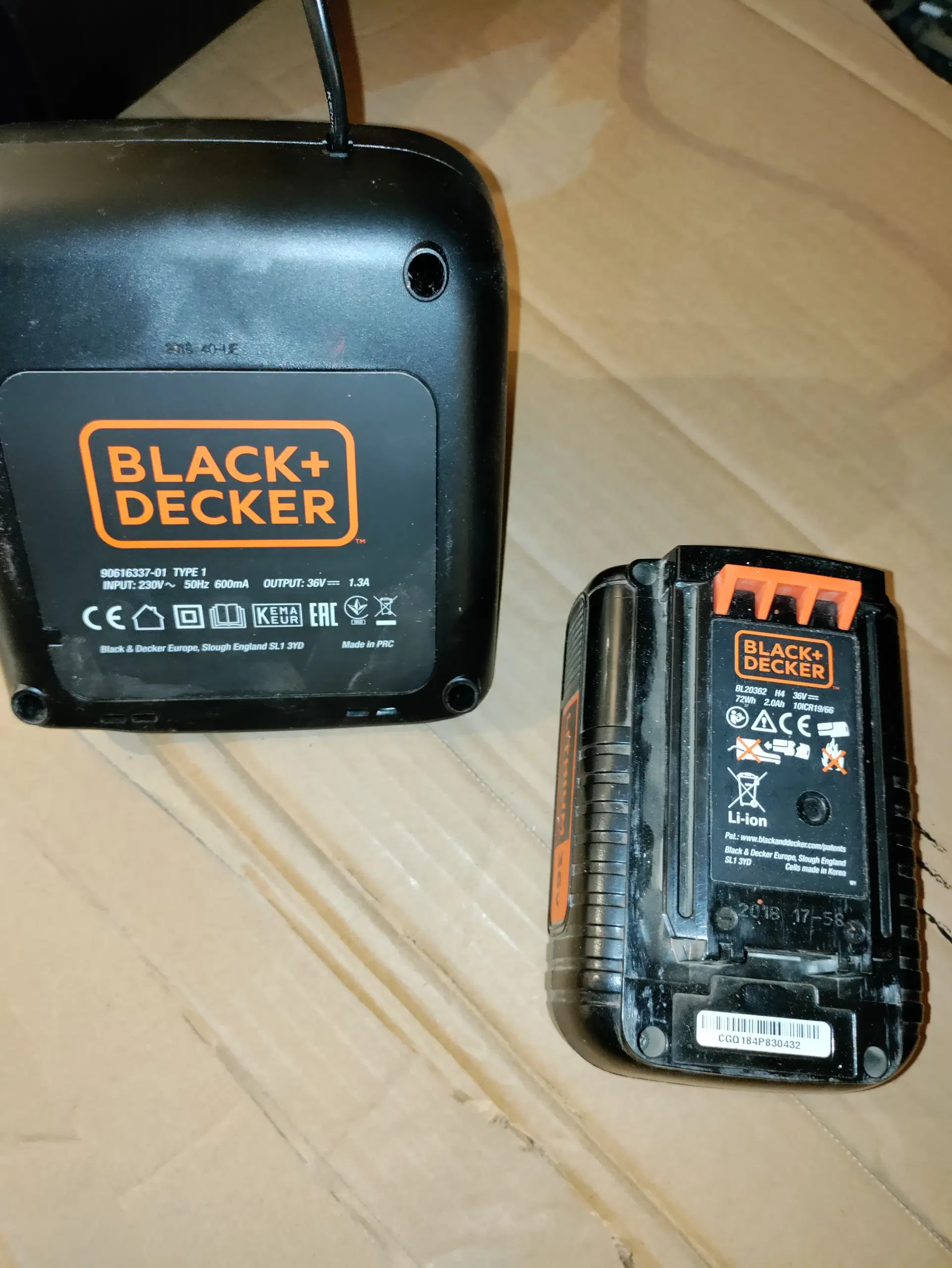 Black + Decker løvblæser/suger mlader og