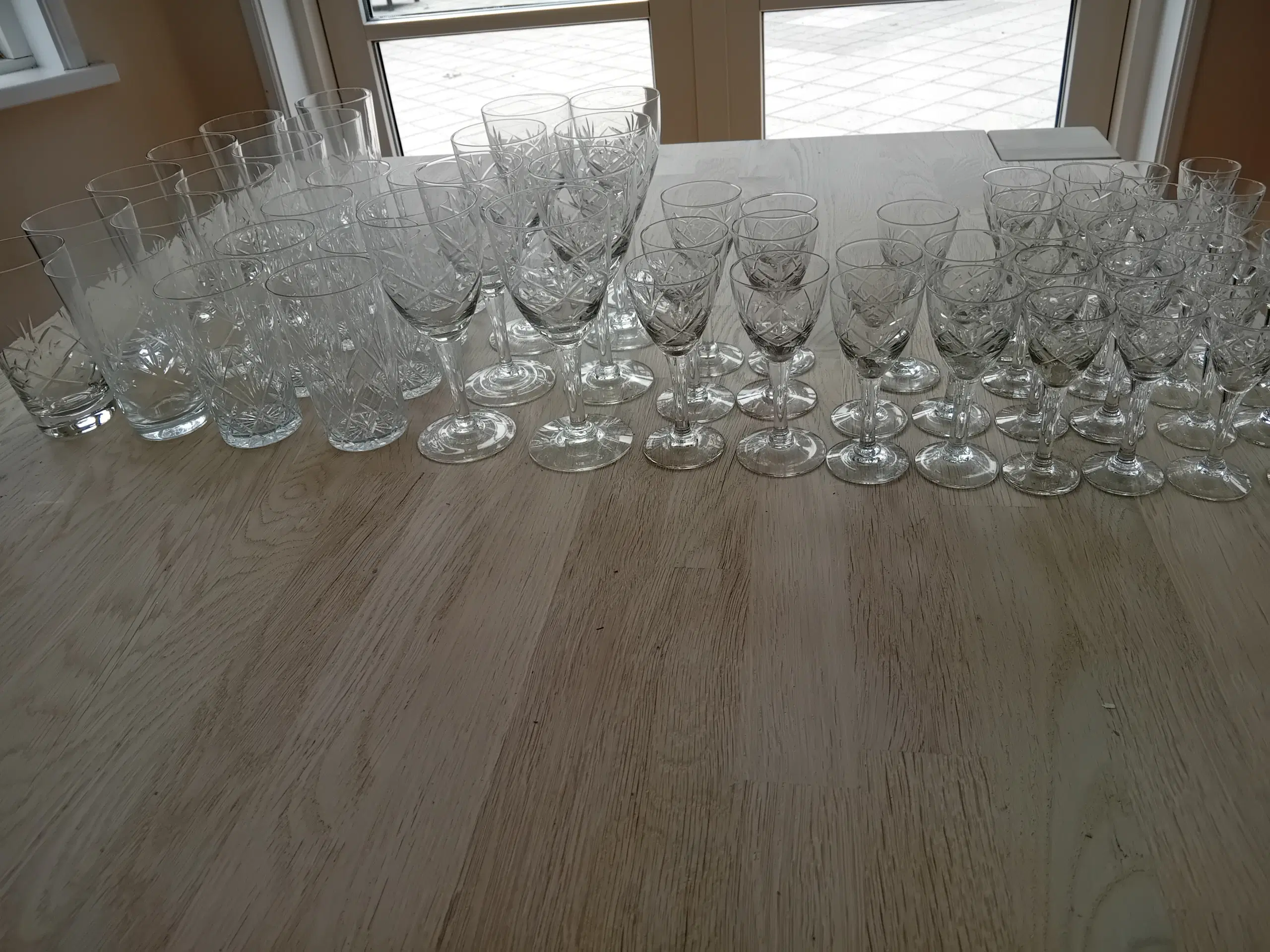 Holmegaard glas samling