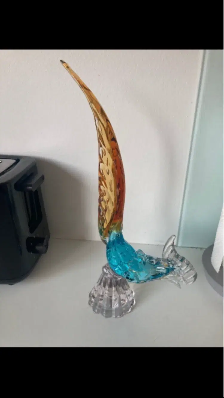 Murano glas fasan