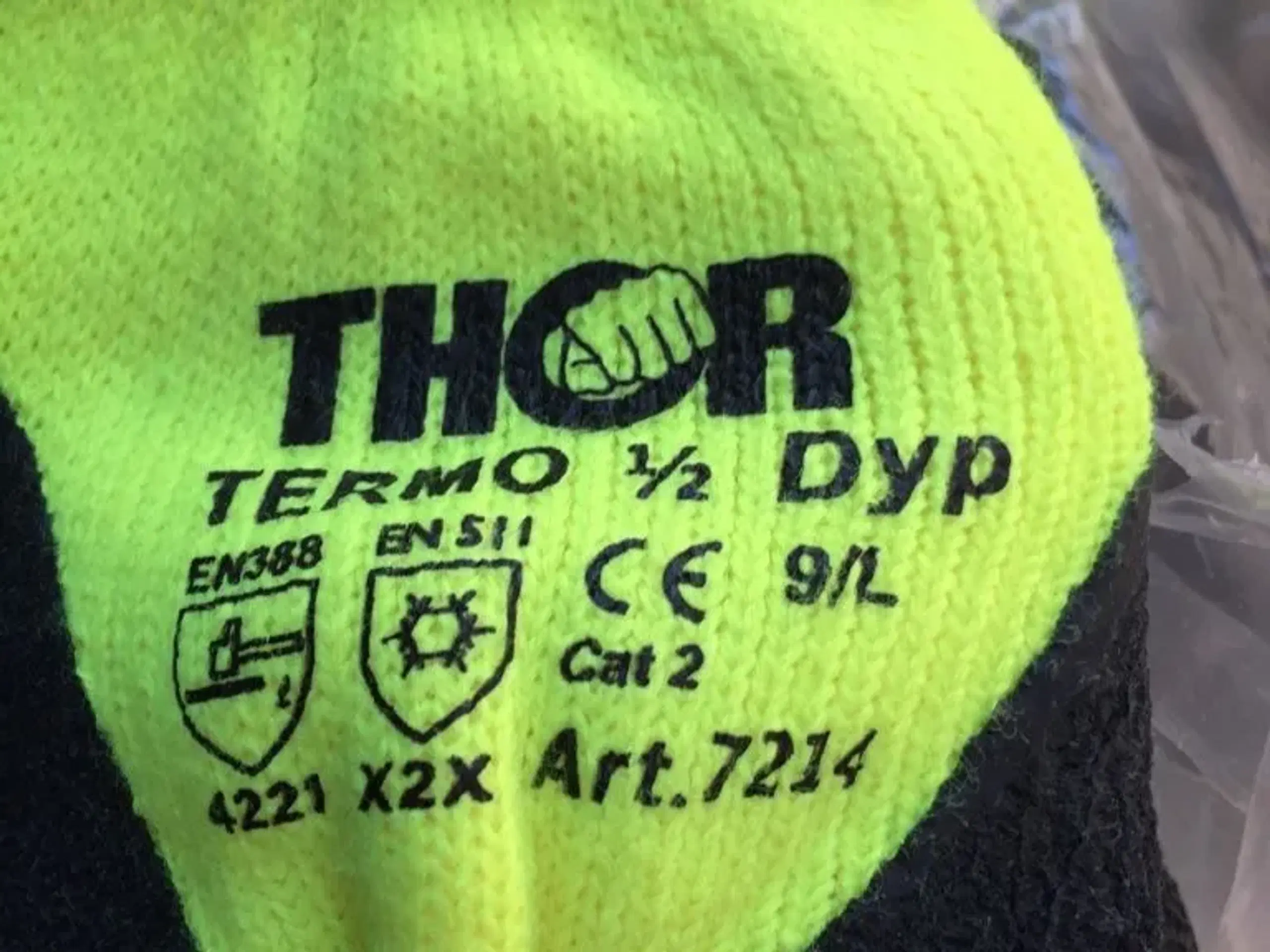 THOR Grip Termo Halvdyppet str9