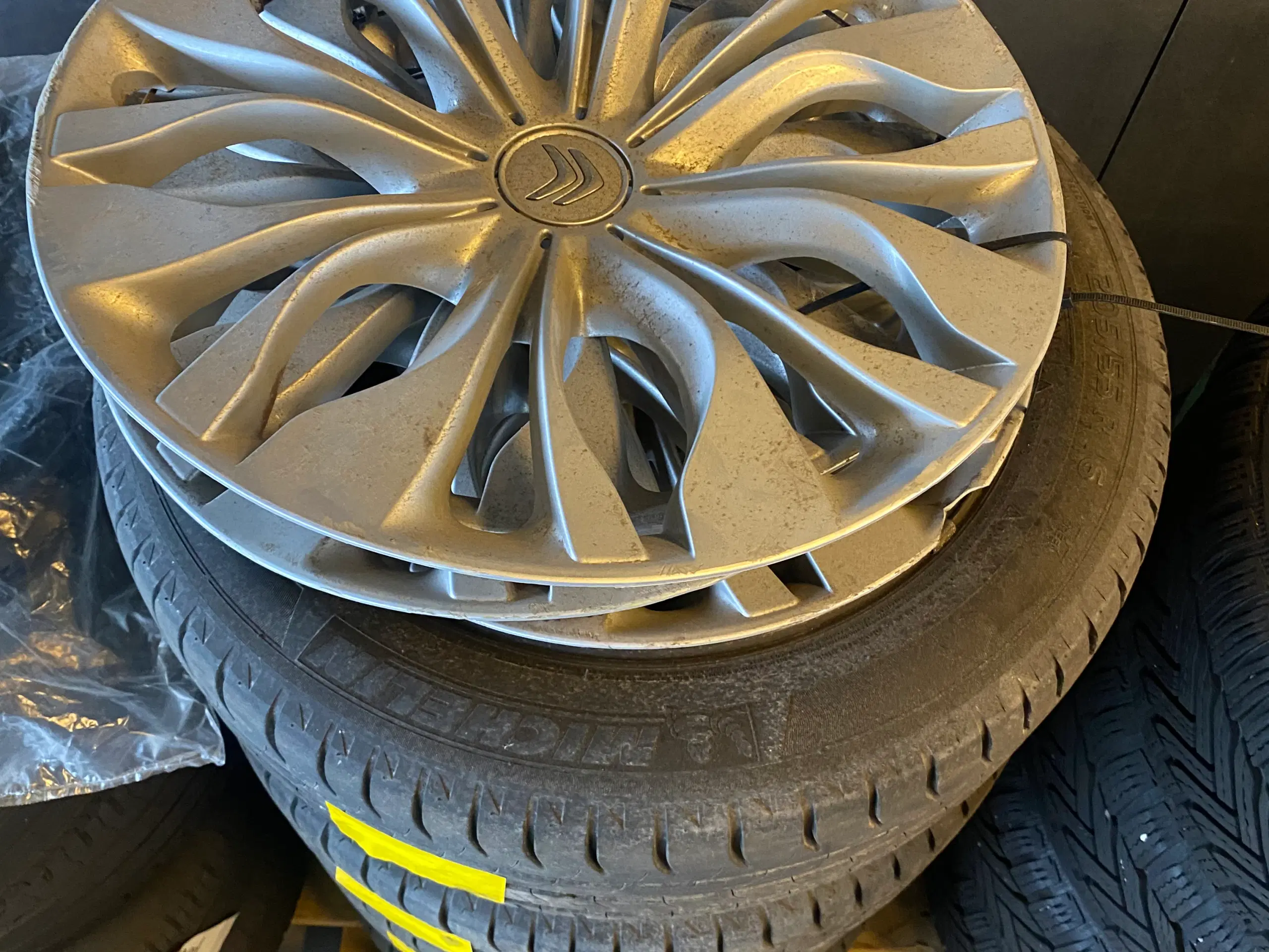 Citroën stålfælge med dæk 205/55 R16