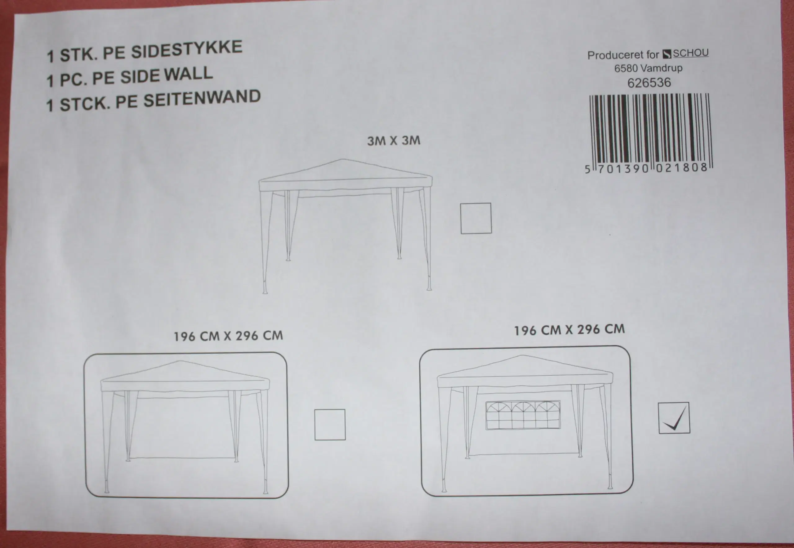 Sidestykke til Pavillon