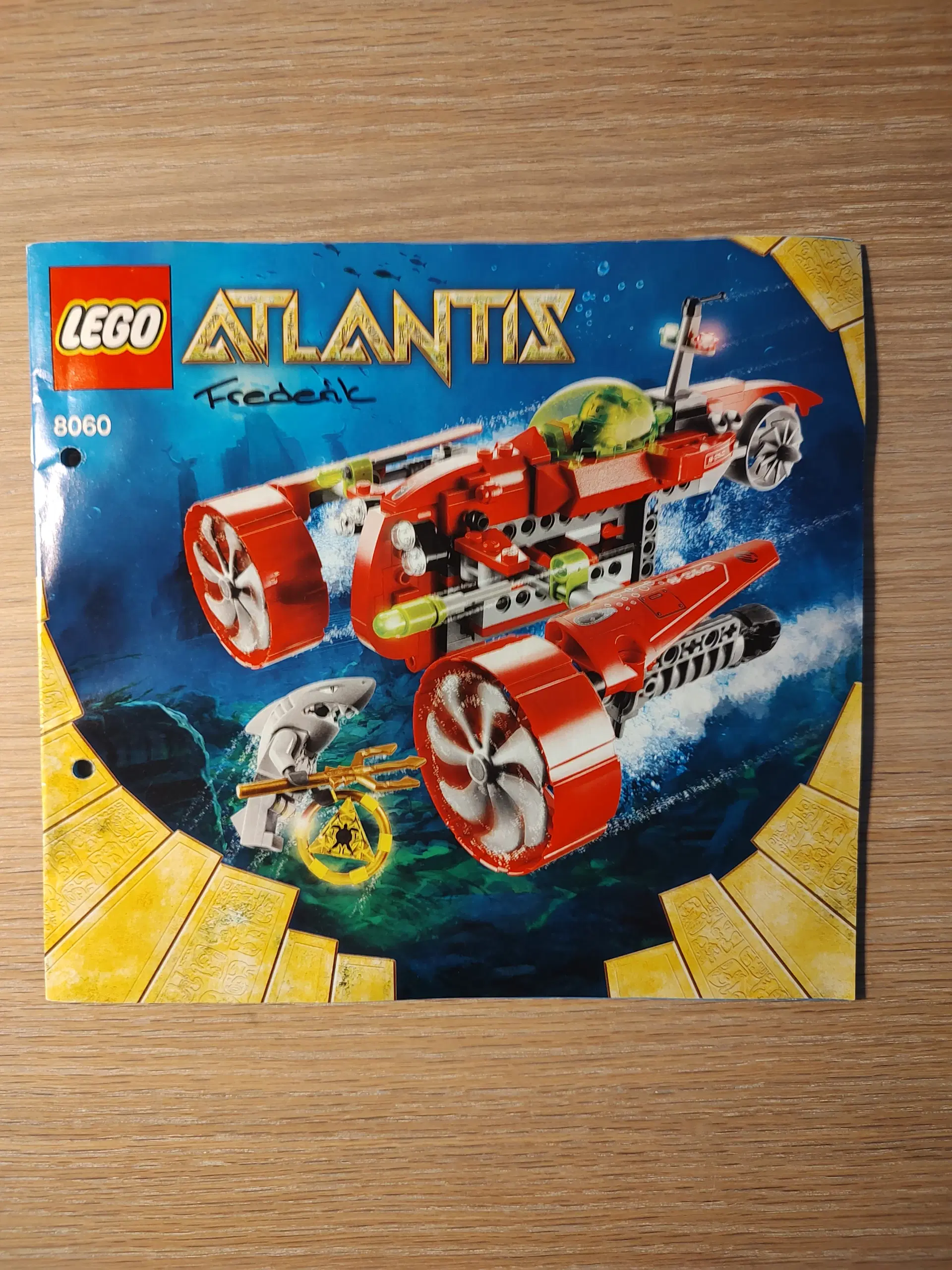 Lego Atlantis Tyfonturbo ubåd