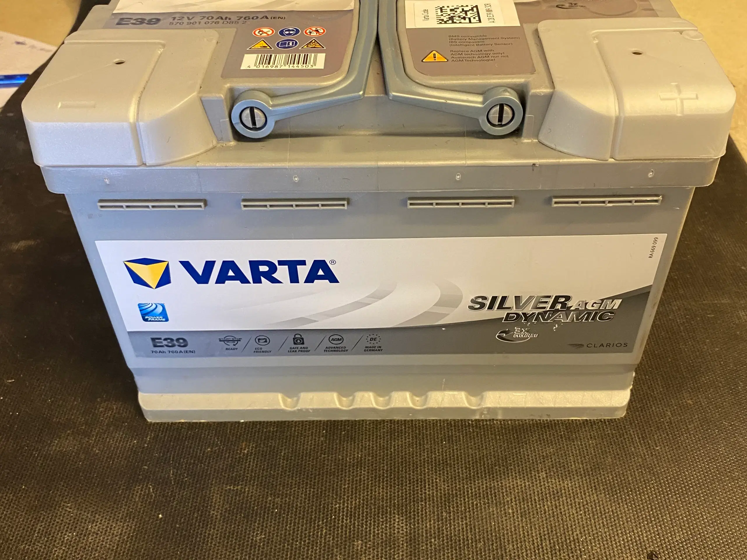 VARTA batteri 70 Amp nyere