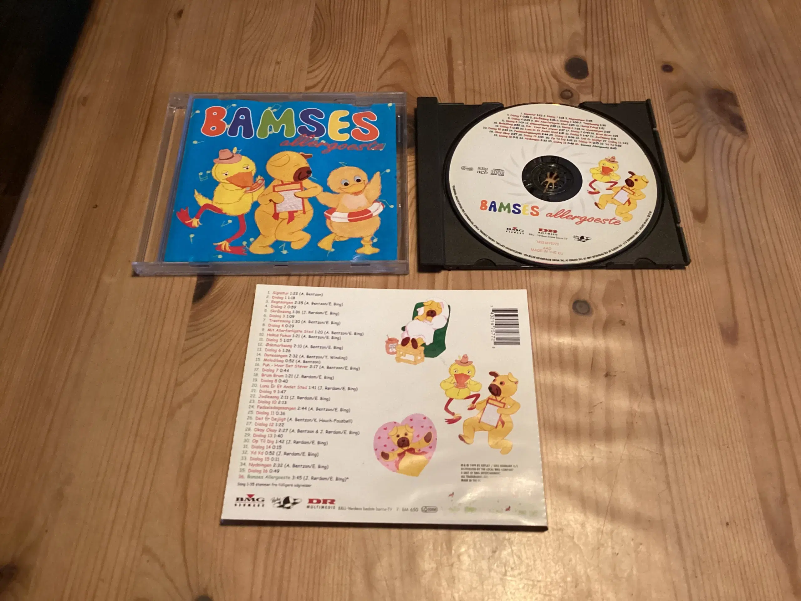 Bamse Sengesæt Dvd Musik Pusletaske Bøger