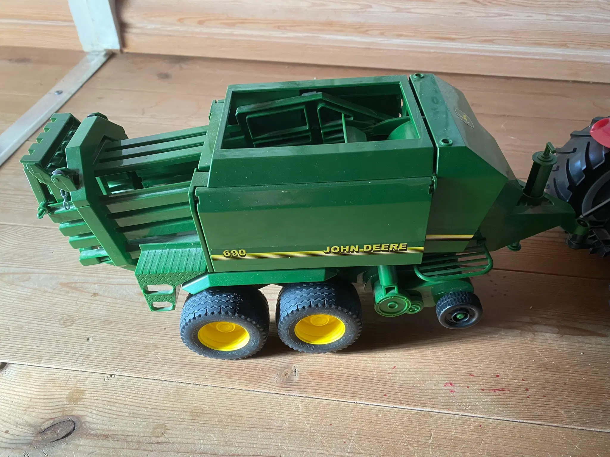 Traktor med vogn