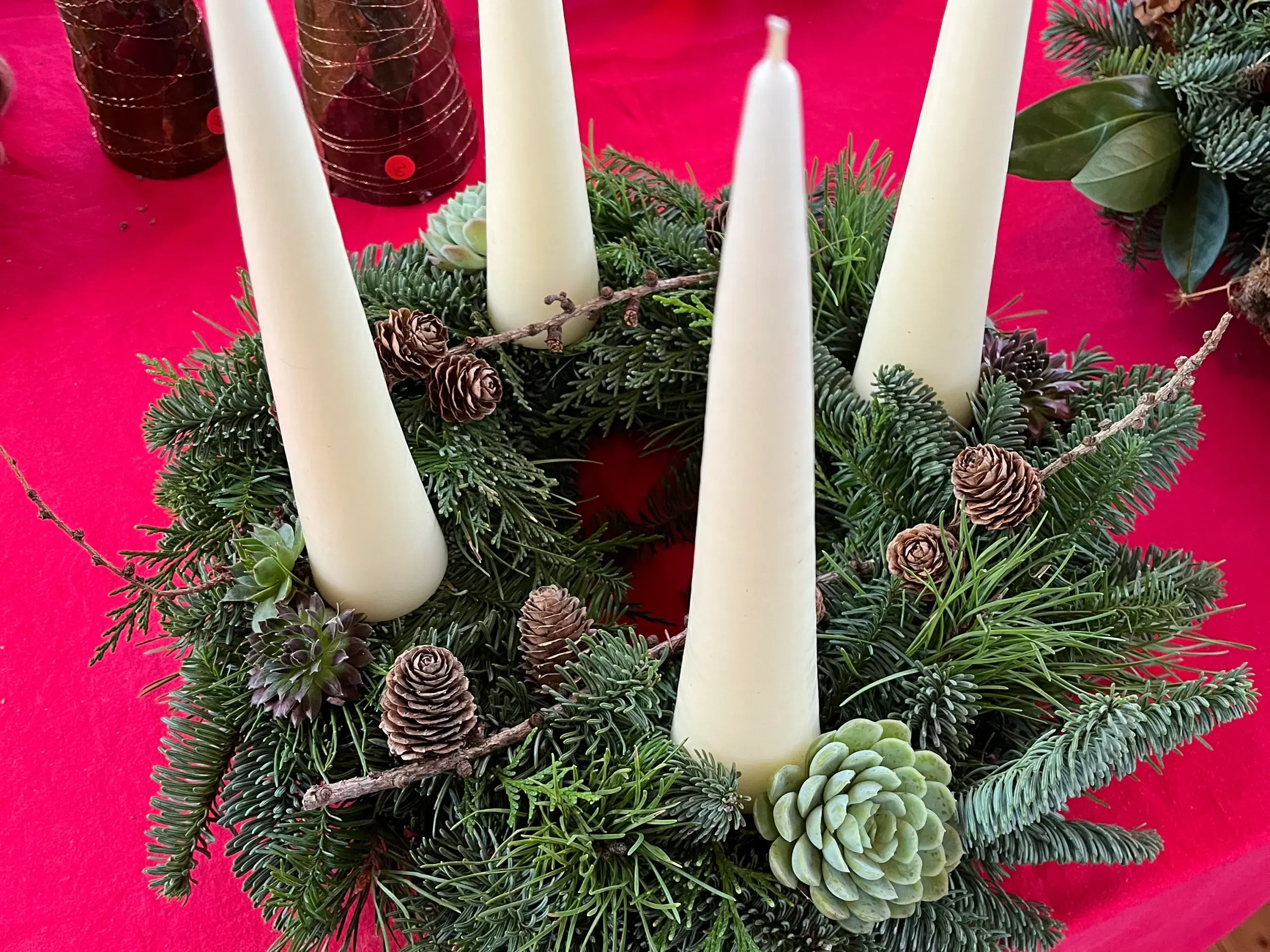 Adventskranse, Juledekorationer, Julepynt