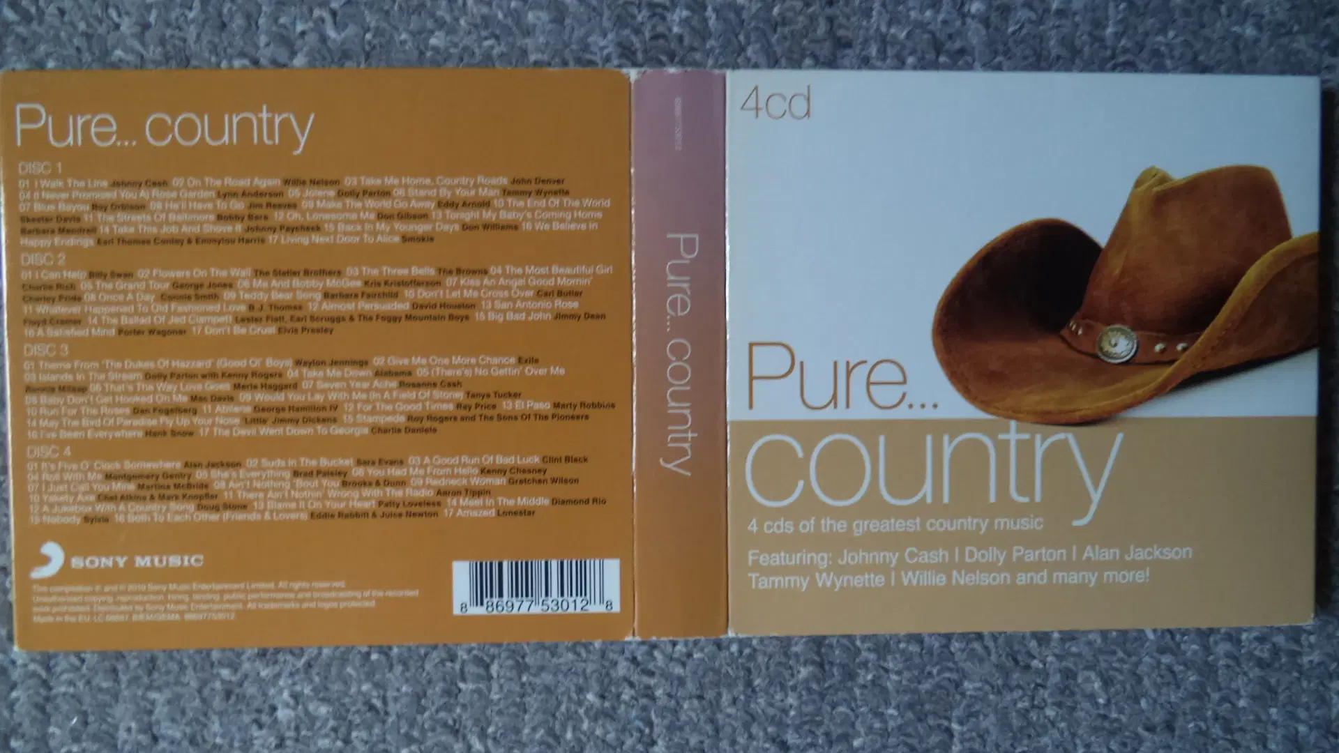 Opsamling ** Pure… Country (4-CD-box)