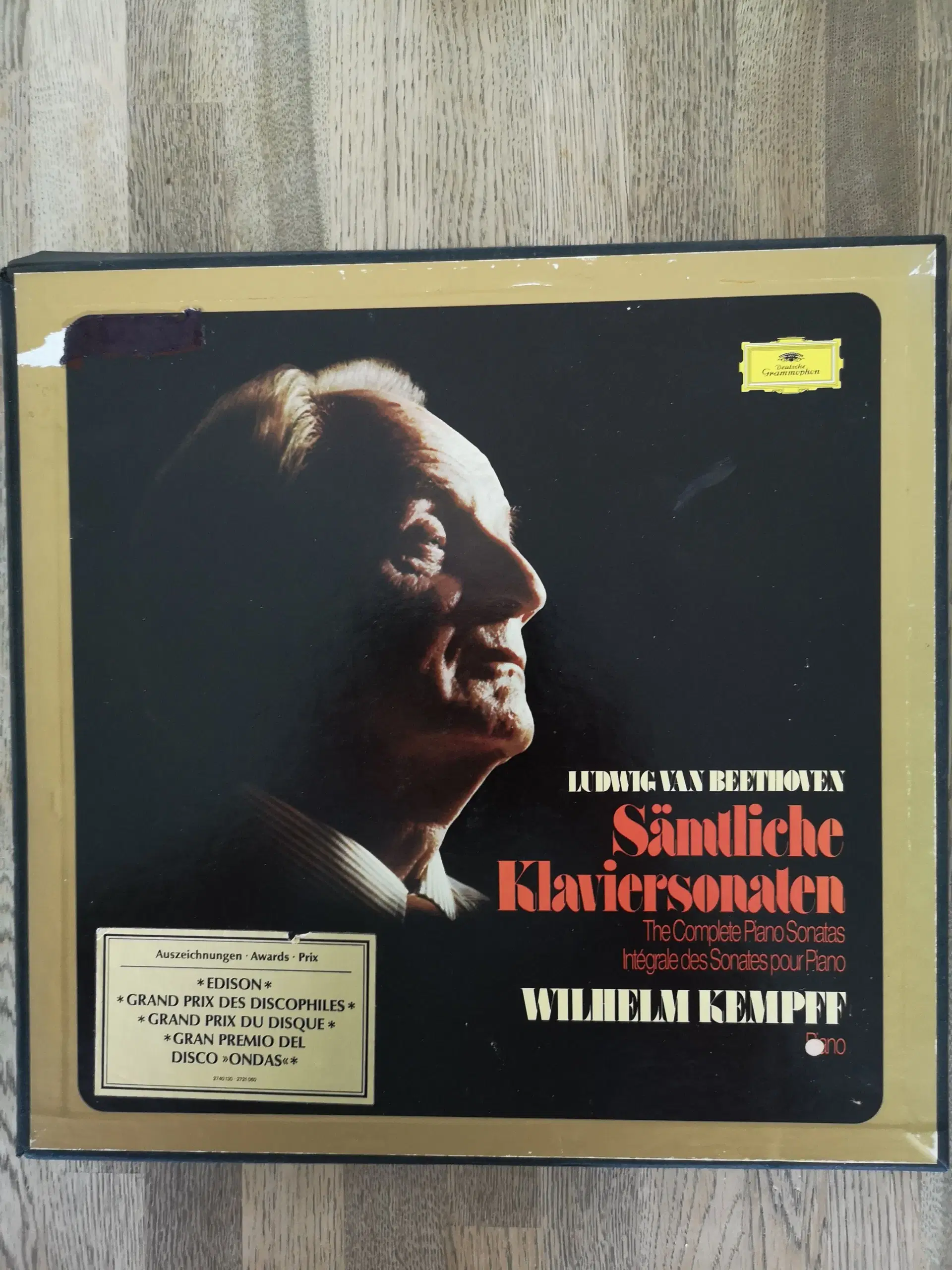 11 lp box Kempf/Beethoven Sonaten