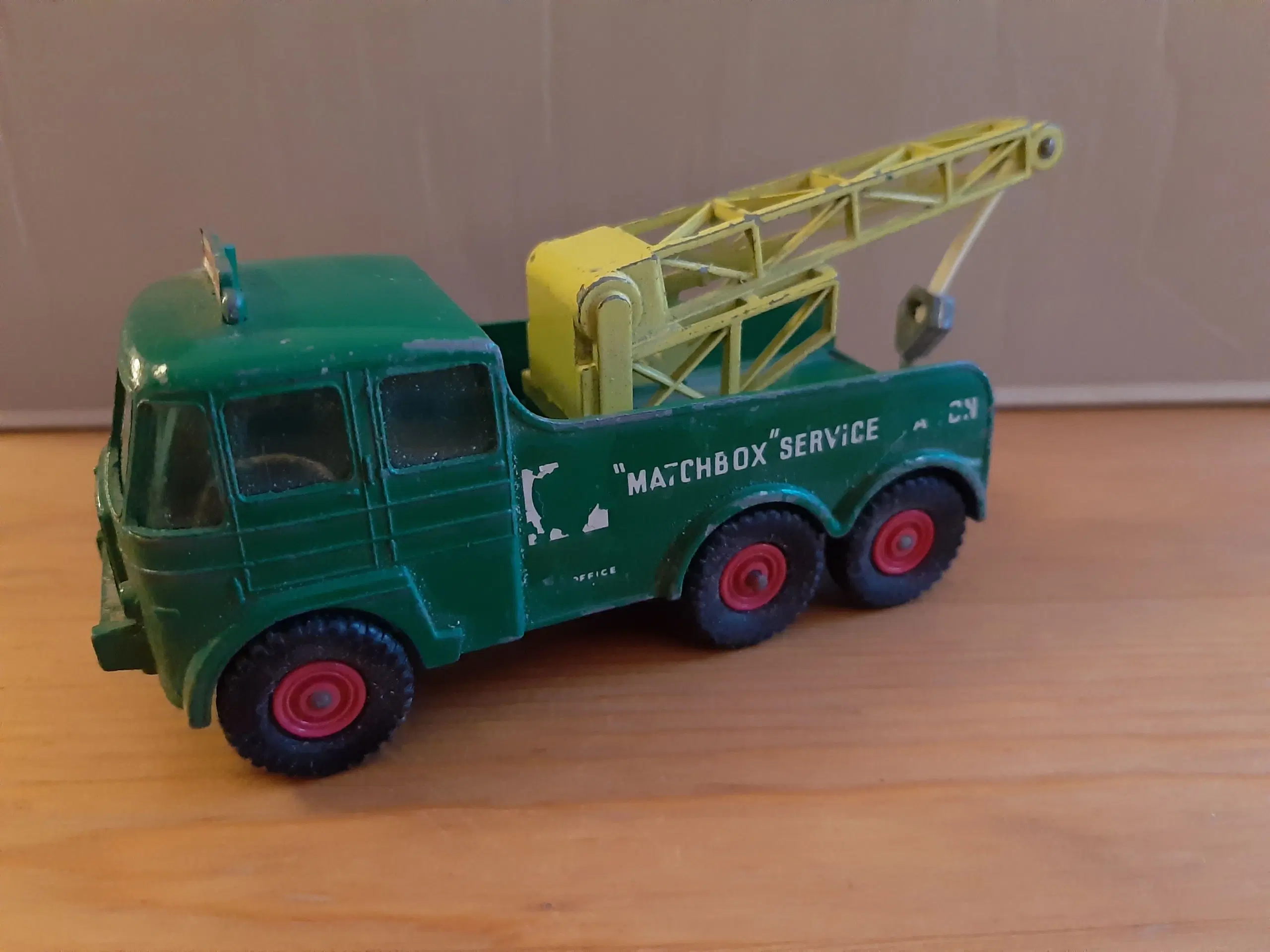 Kranbil "Matchbox" Service