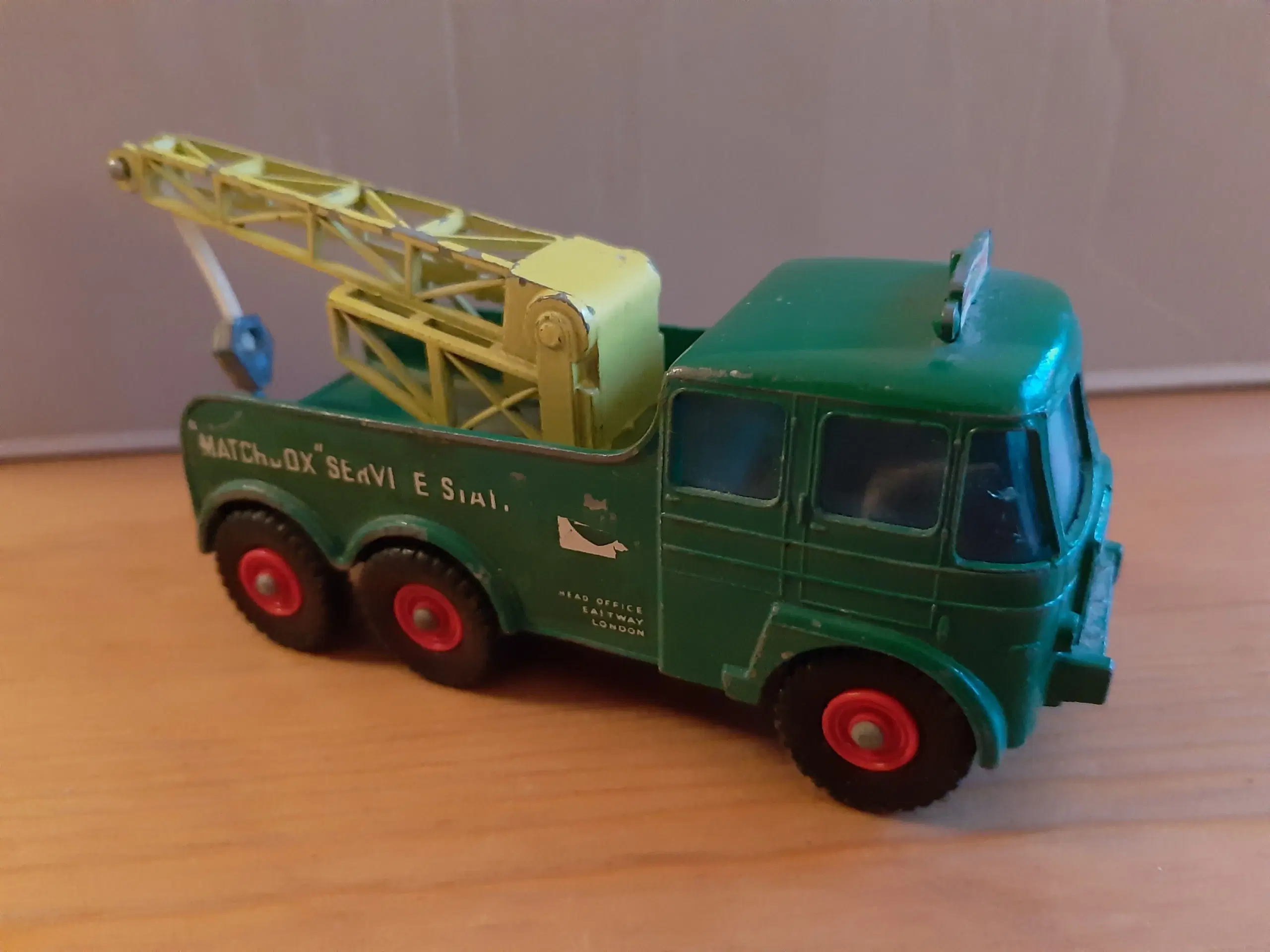 Kranbil "Matchbox" Service