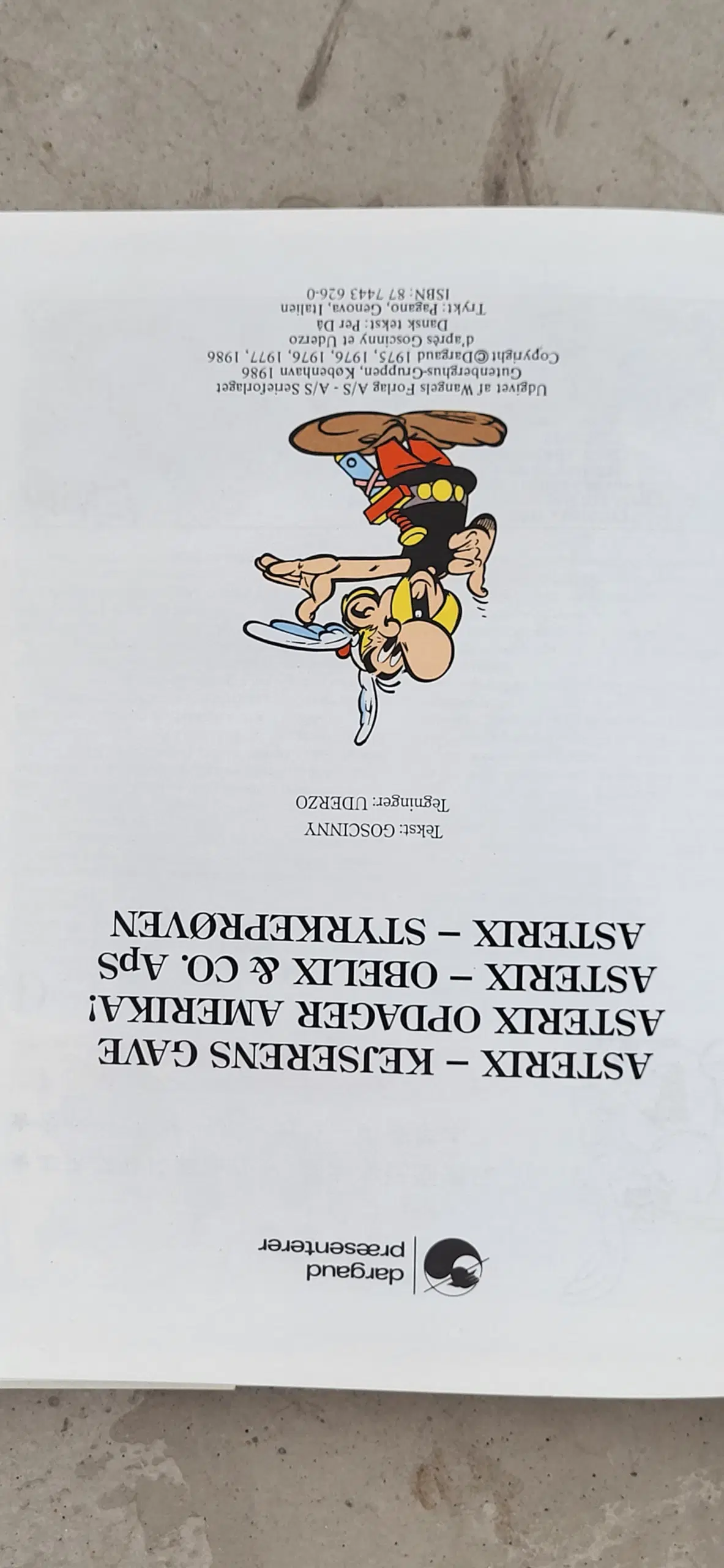 Asterix bøger 7 stk