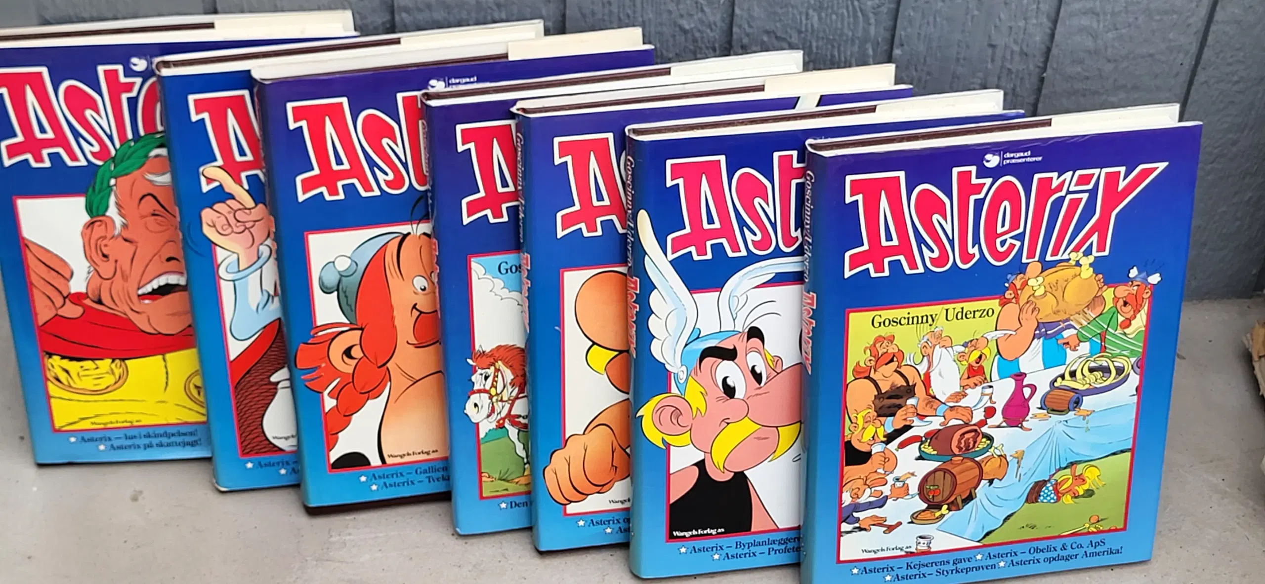 Asterix bøger 7 stk