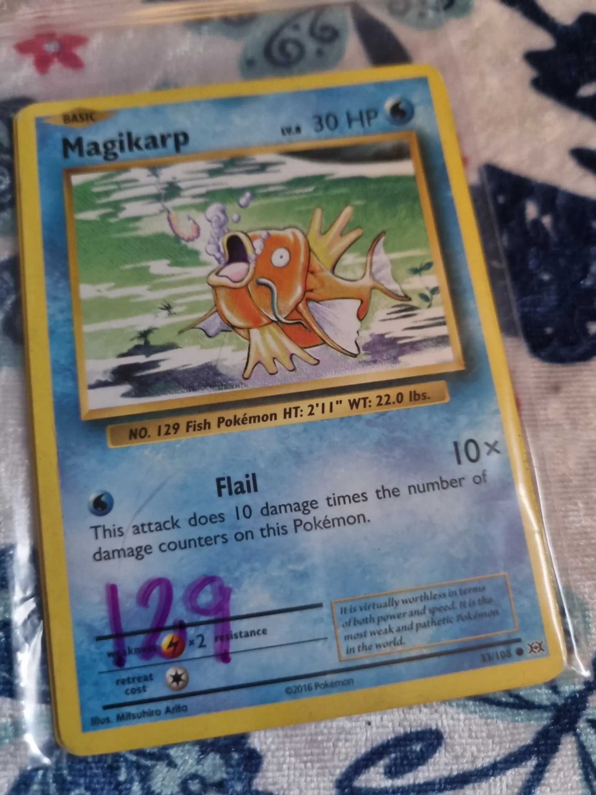 Pokemon kort fra forskellige serier