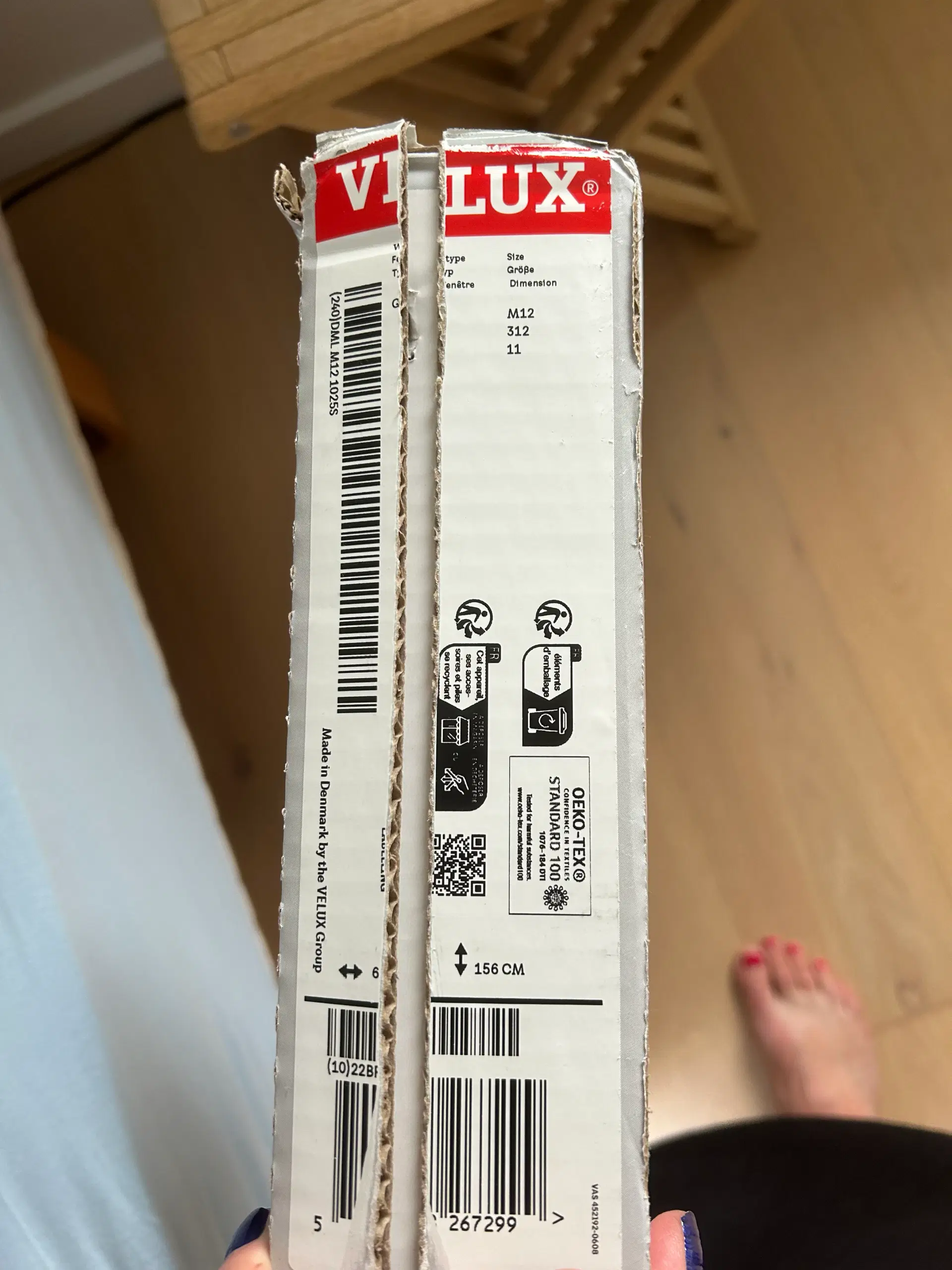 Velux mørklægningsgardin