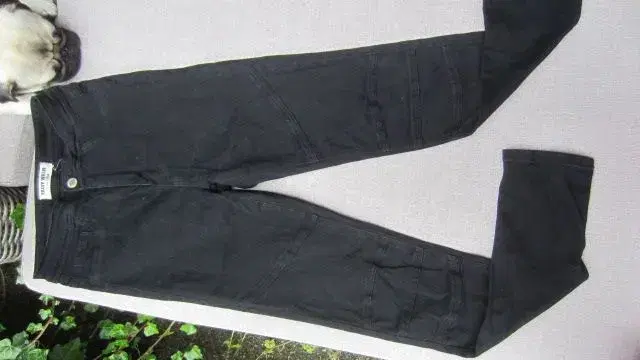 Str xs/s sorte elastiske bukser