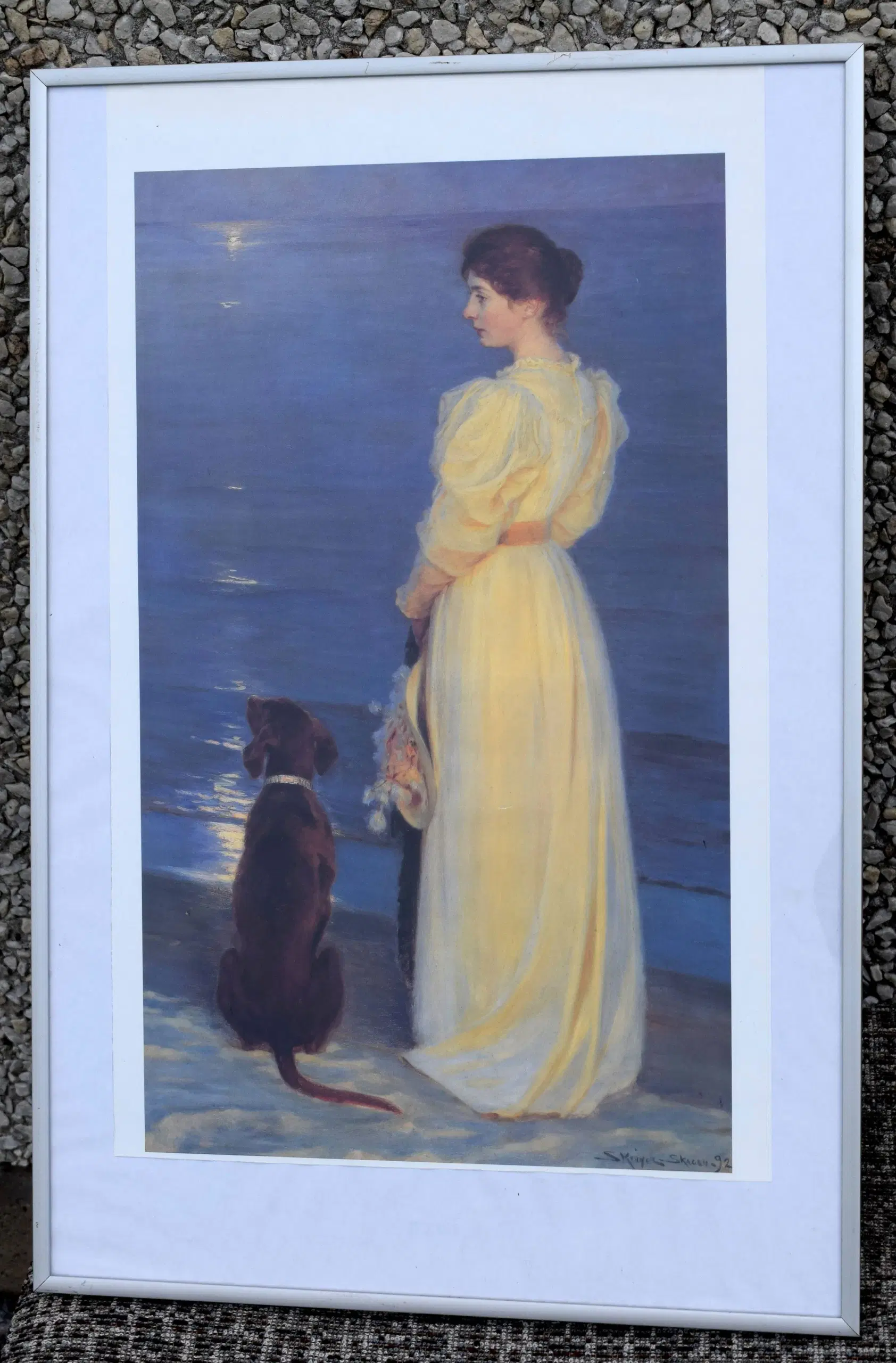 Kunsttryk af PS Krøyer