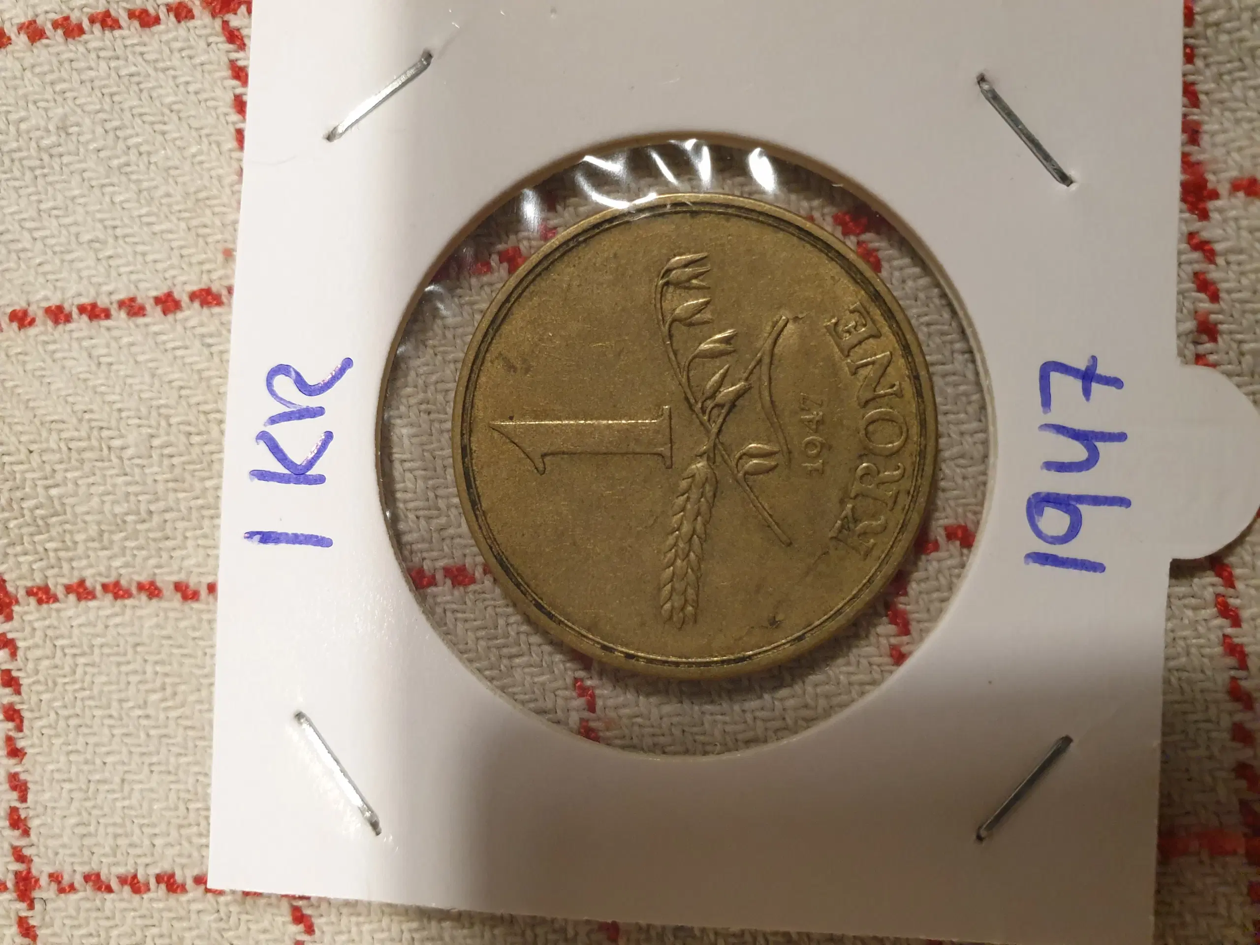 6 Forskellige 1 Kroner