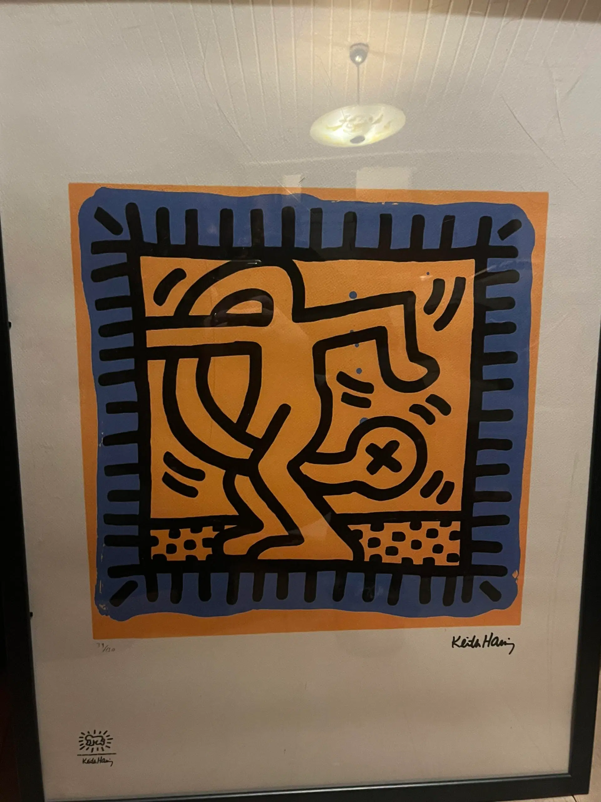 Keith Haring - Litografisk kunsttryk