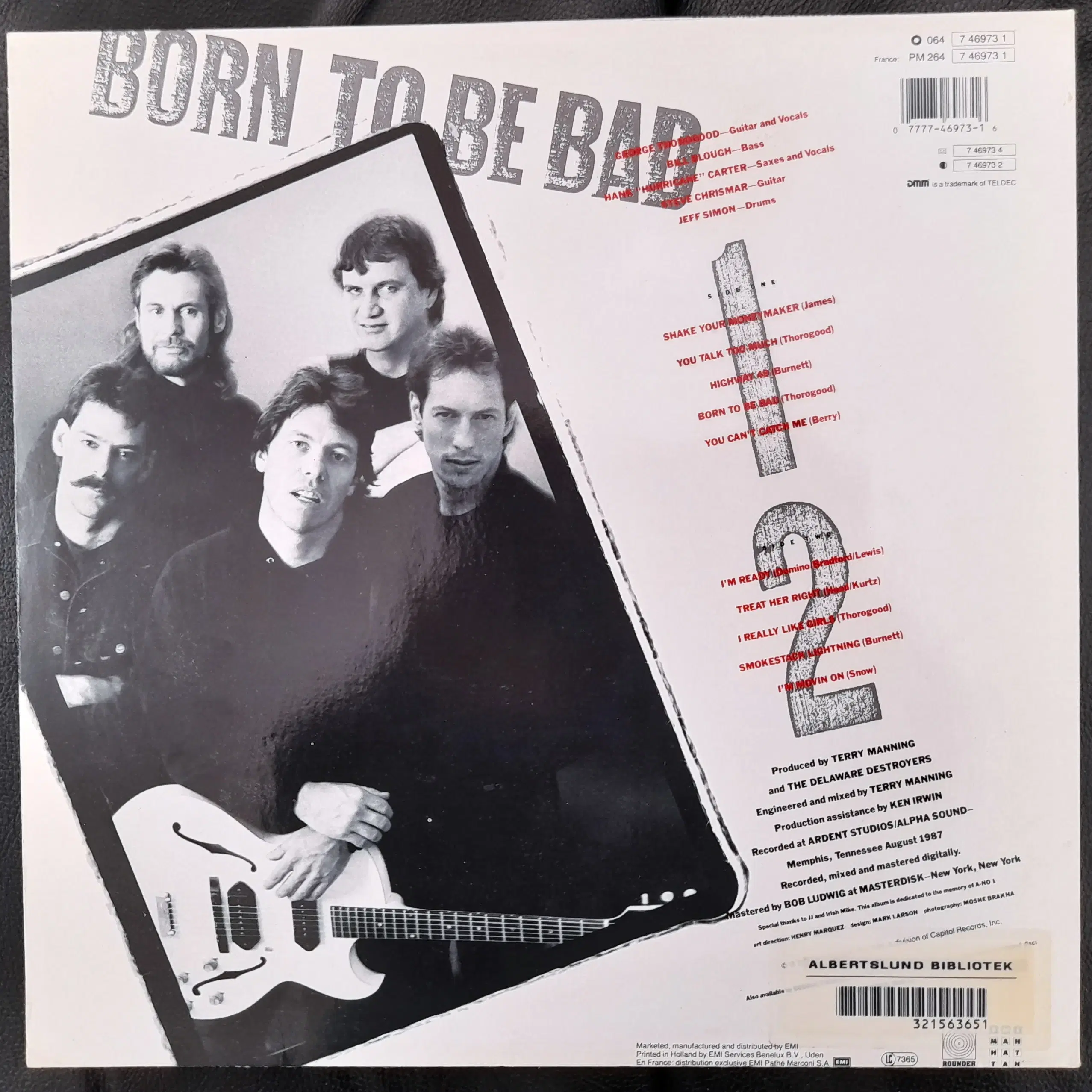 GEORGE THOROGOOD  THE DESTROYERS BORN TO BE BAD