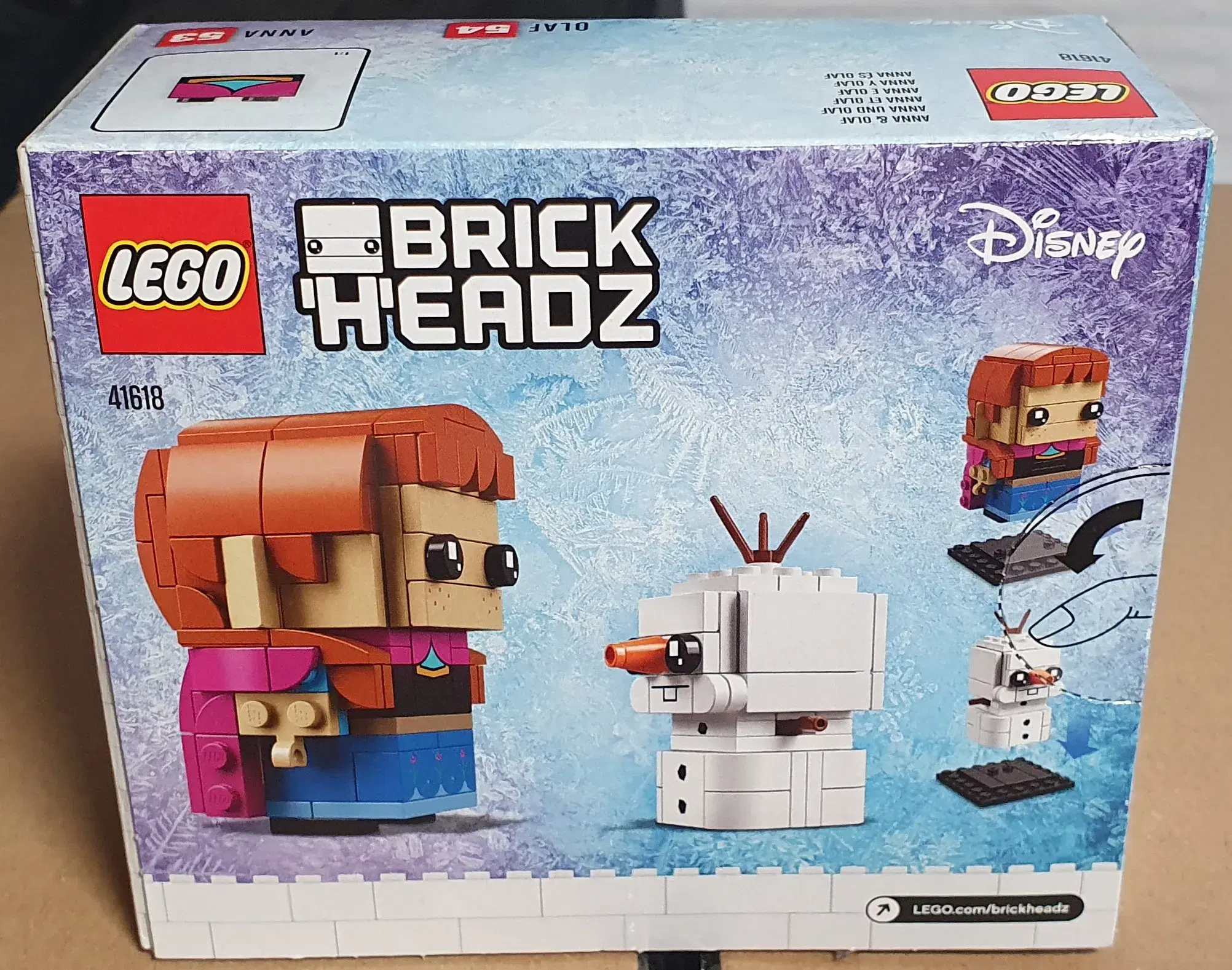 BrickHeadz Anna og Olaf 41618