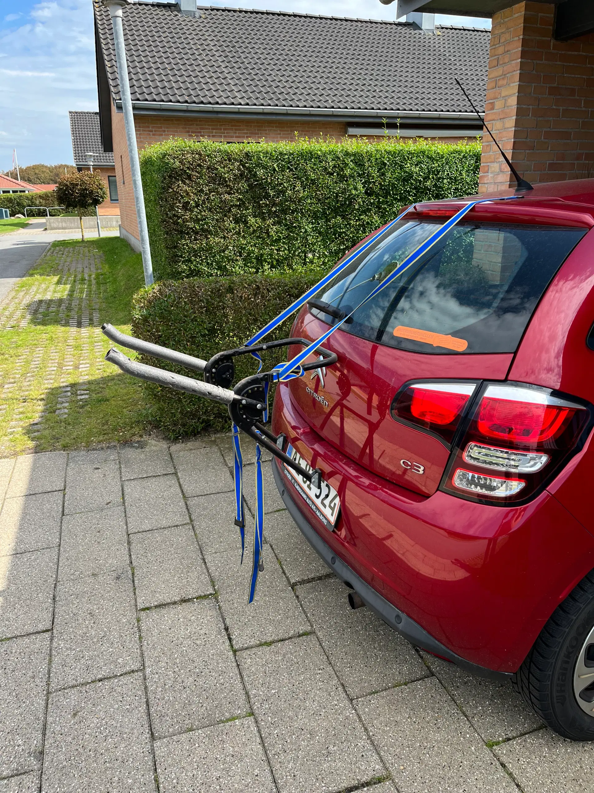 Cykelholder til bil uden anhængertræk