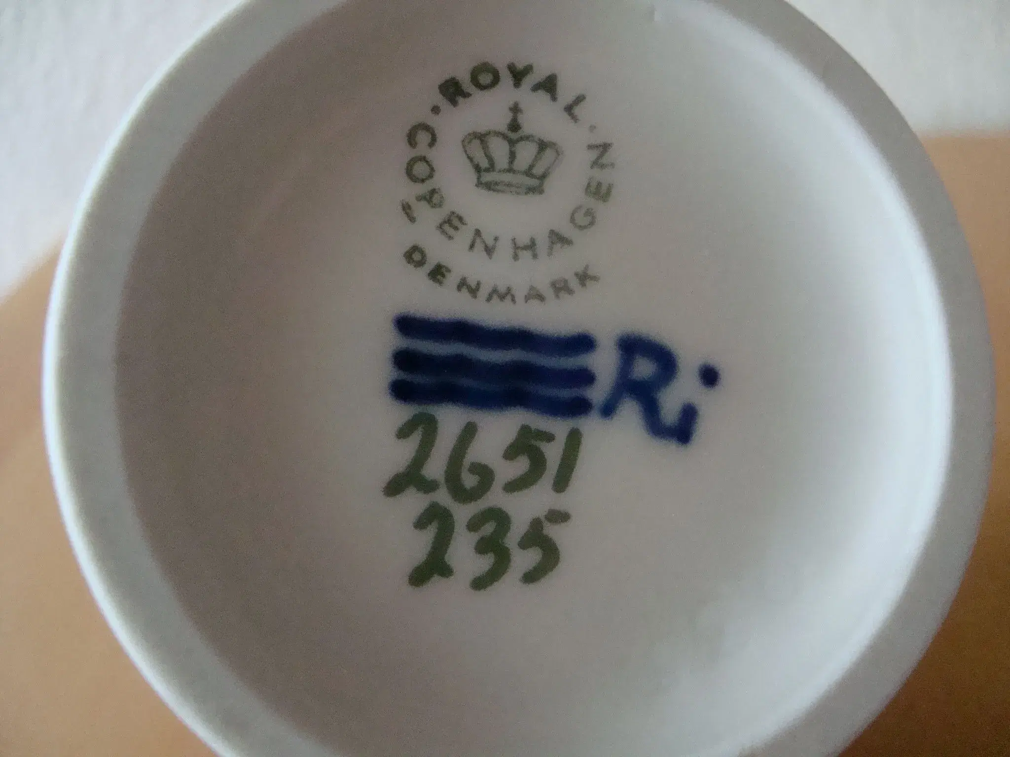 Vase fra Royal Copenhagen