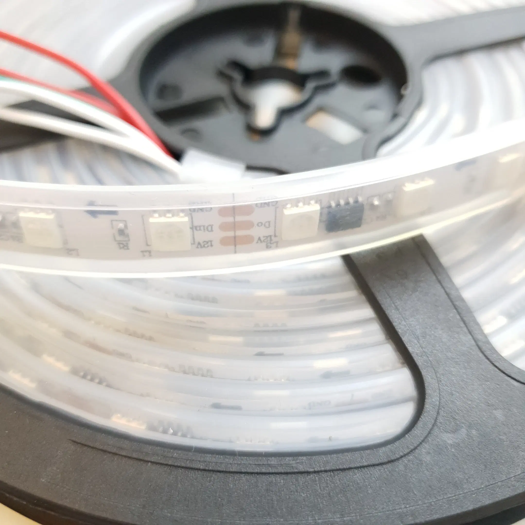 NY! 5m 12V IP67 RGB LED Pixel Strip 5050 WS2811