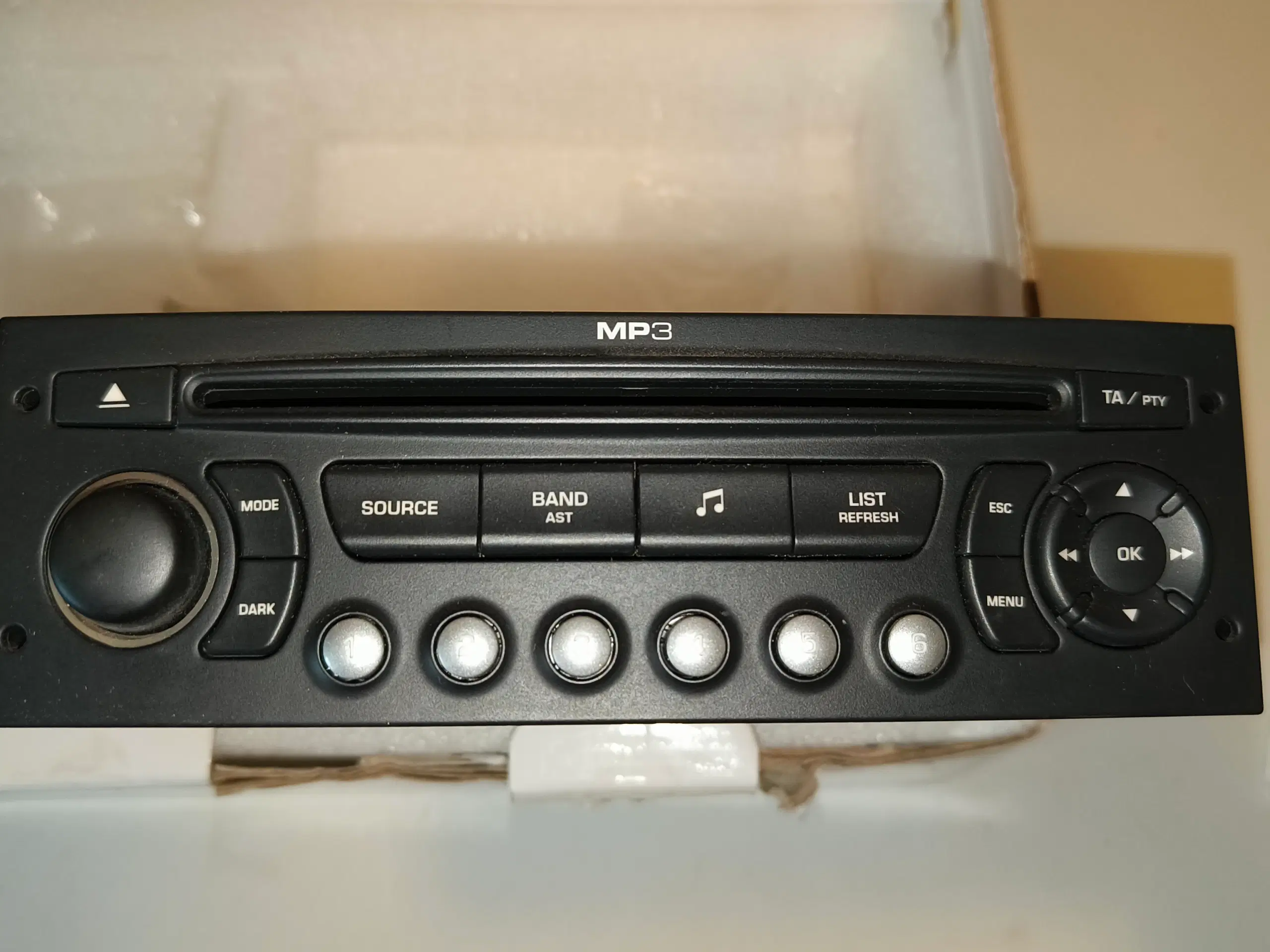 Blaupunkt cd/mp3 afspiller