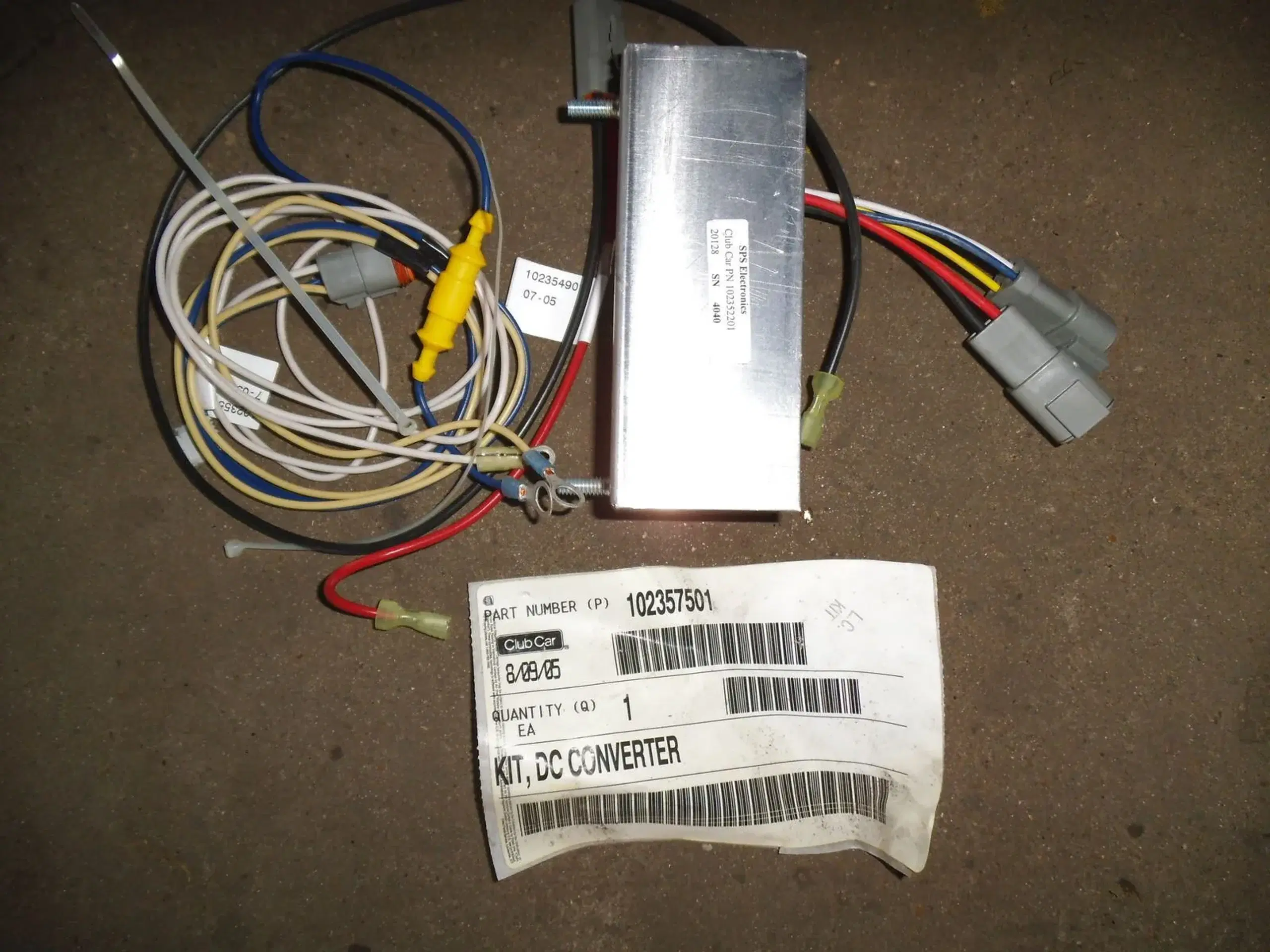 club car dc converter kit