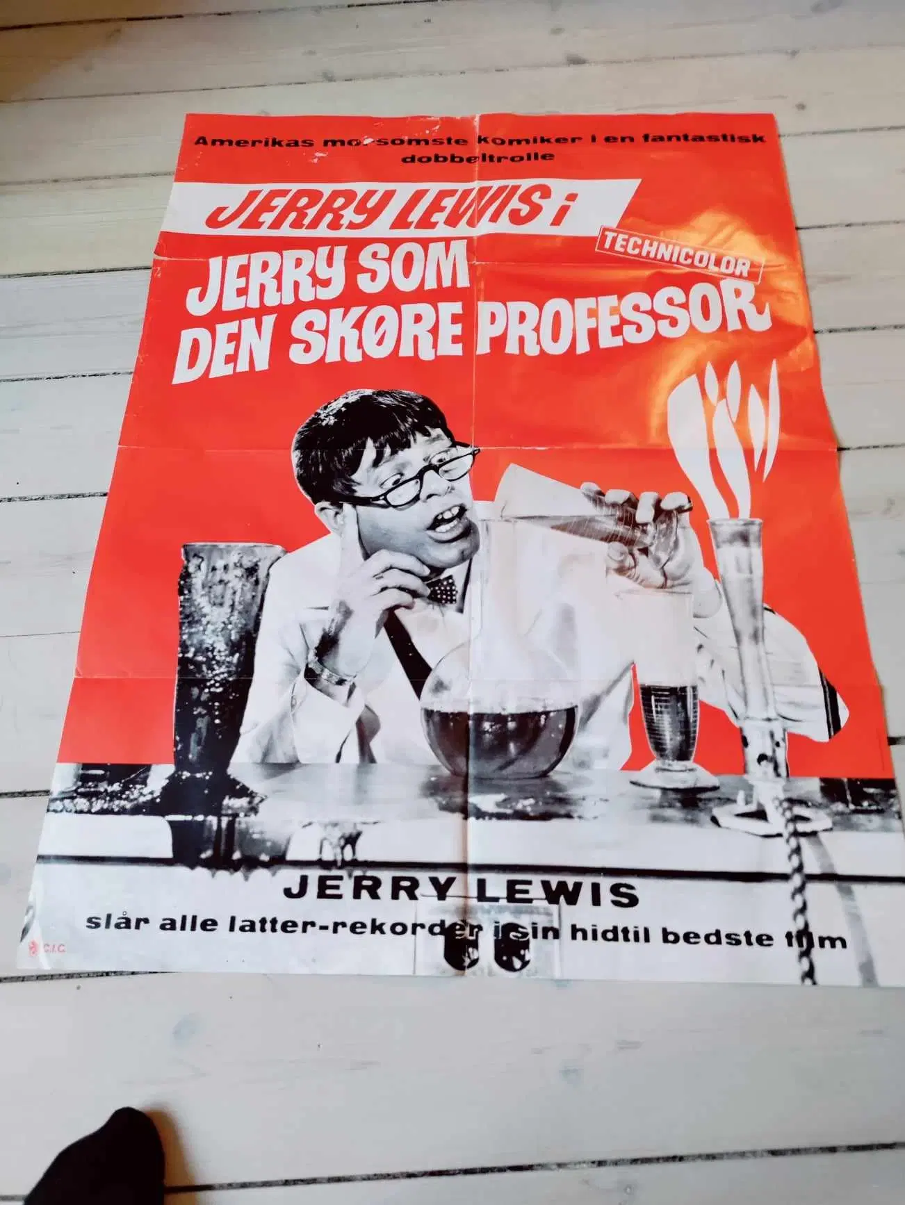 super fed biograf plakat med jerry lee lewis