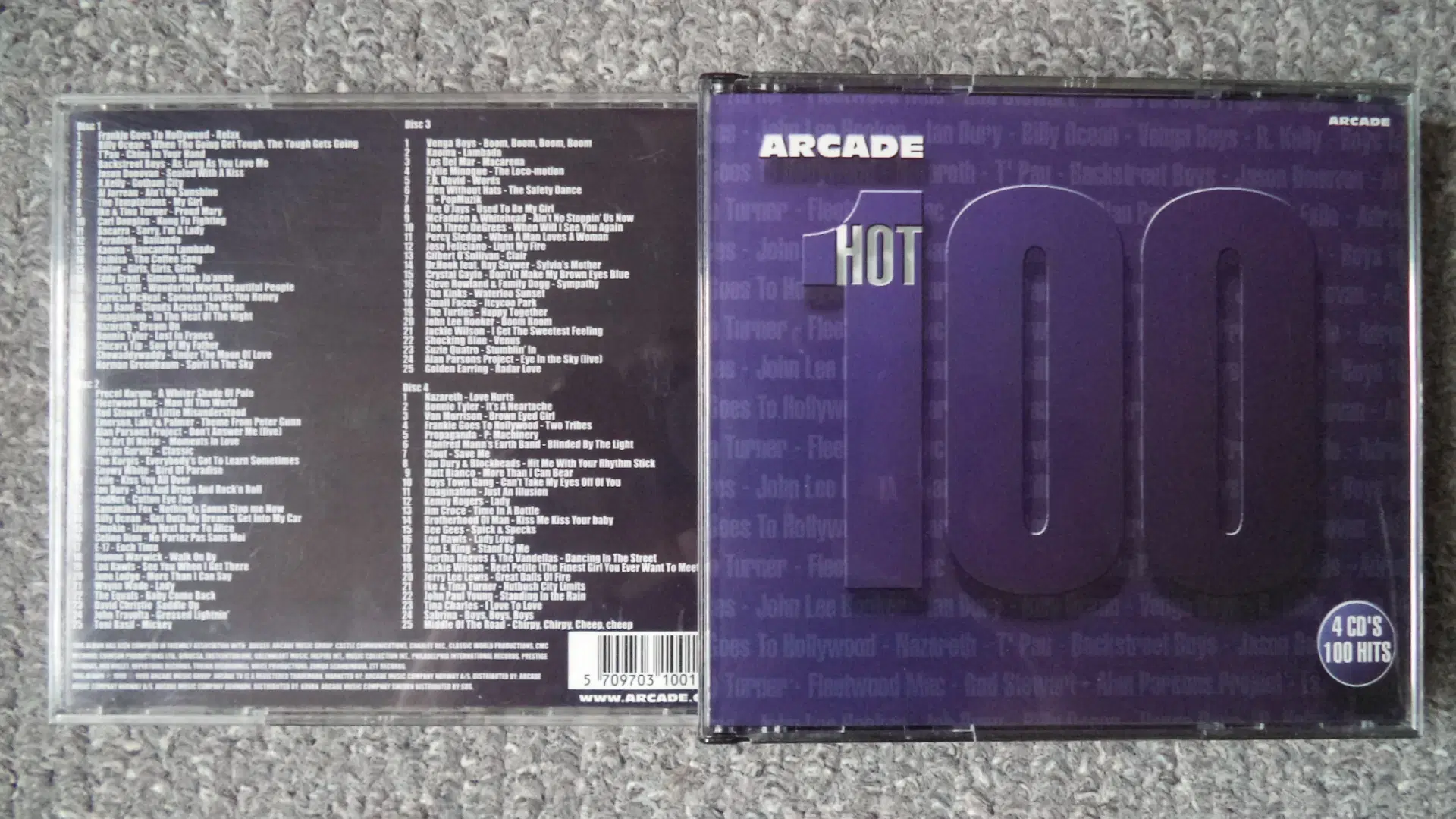 Opsamling ** Hot 100 (4-CD-box) (8910017)