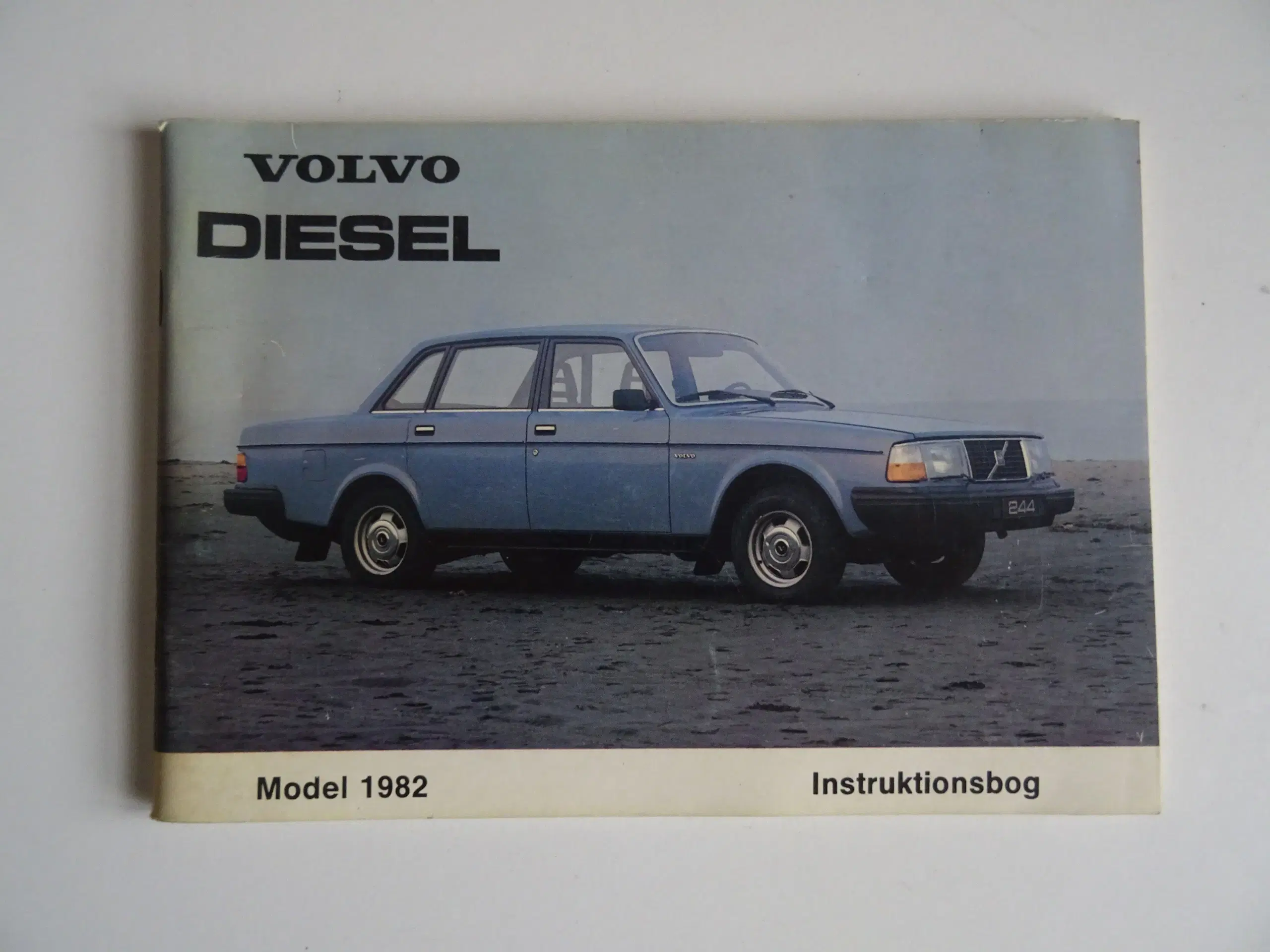 Volvo 244-245 diesel model 1982 Instruktionsbog