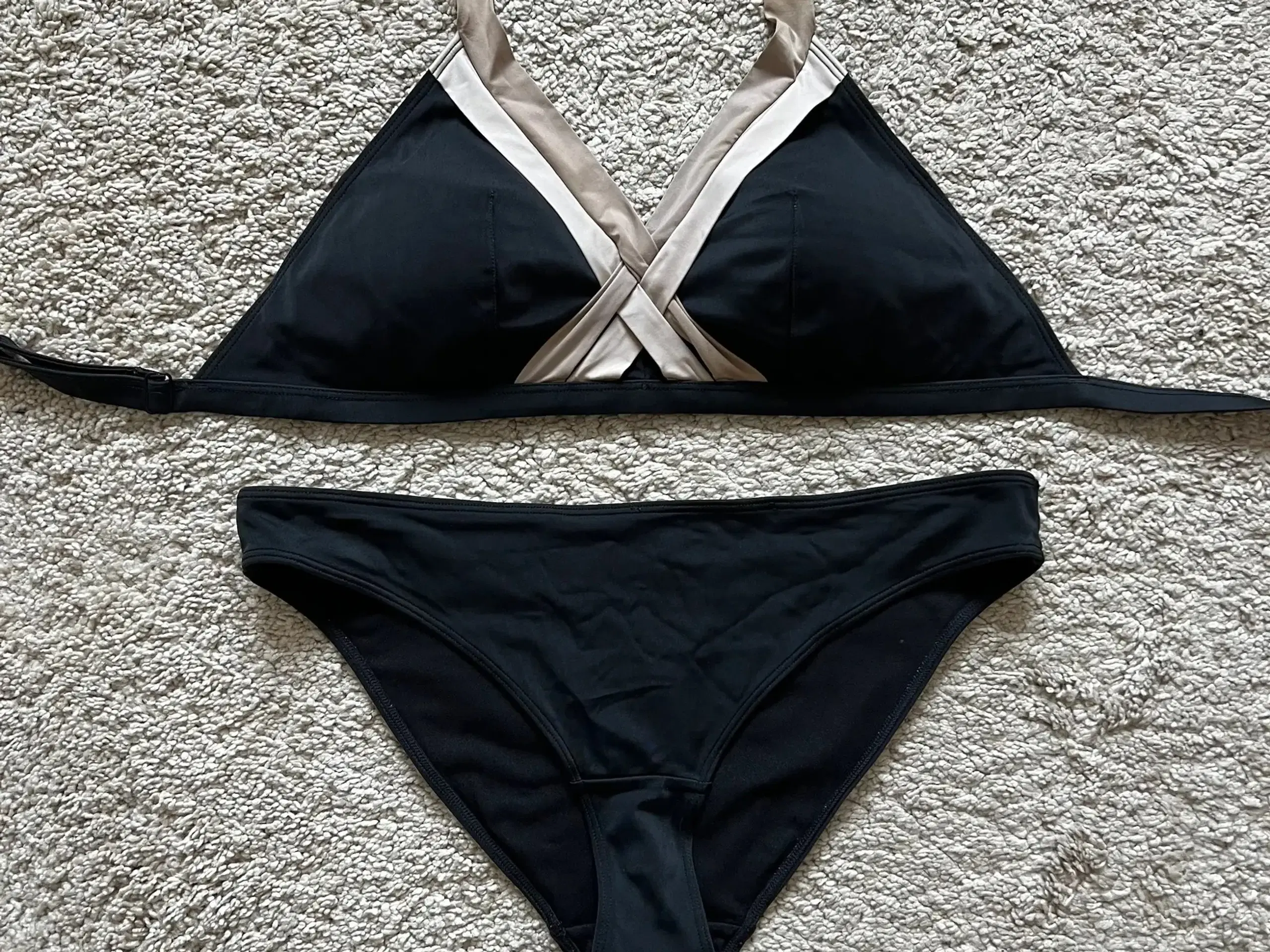 Femilet bikini sort beige str 42