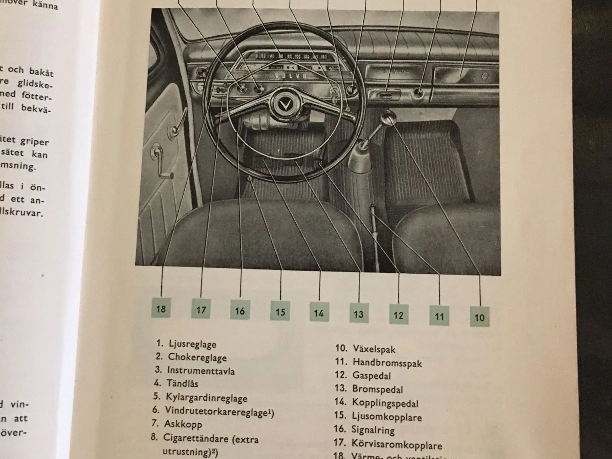 Volvo PV 544 instruktionsbog